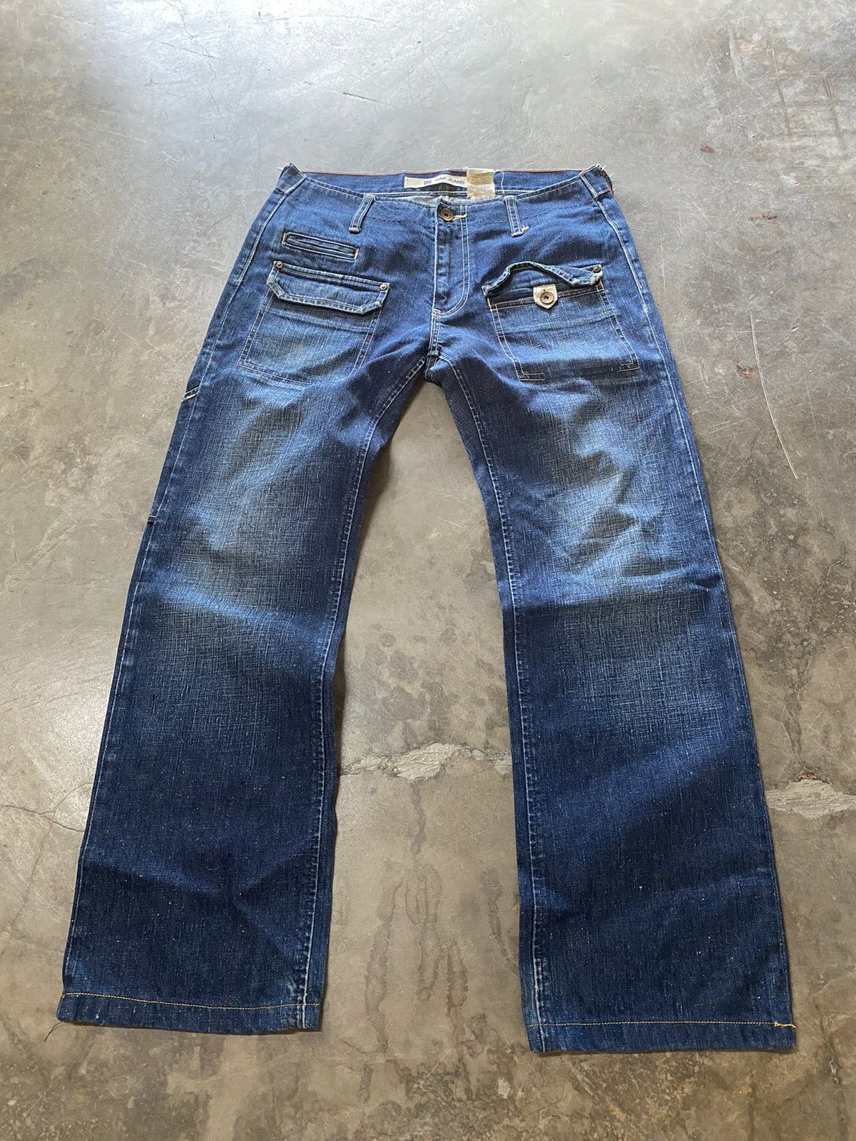 Gap × Japanese Brand Baggy Jeans Vintage Gap Carpenter Pants Size US 31 - 5 Thumbnail