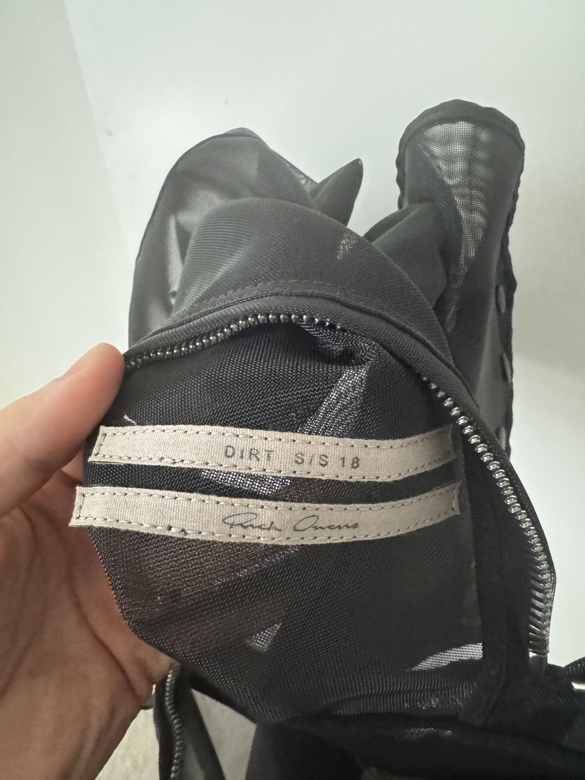 Rick Owens Rick Owens SS18 Cargo Chap Mesh Bag Size ONE SIZE - 5 Thumbnail