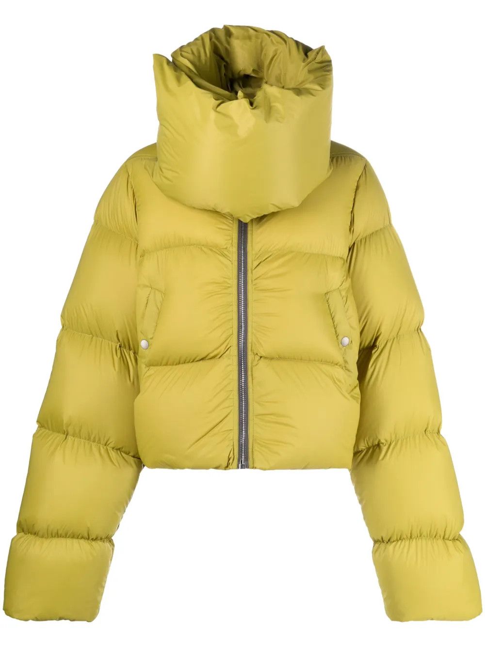 Rick Owens Rick Owens LUXOR FW23 funnel-neck puffer jacket Size US S / EU 44-46 / 1 - 1 Thumbnail