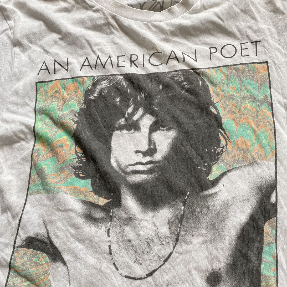 Band Tees THE DOORS AMERICAN POET Y2K JIM MORRISON T SHIRT Size US M / EU 48-50 / 2 - 2 Thumbnail