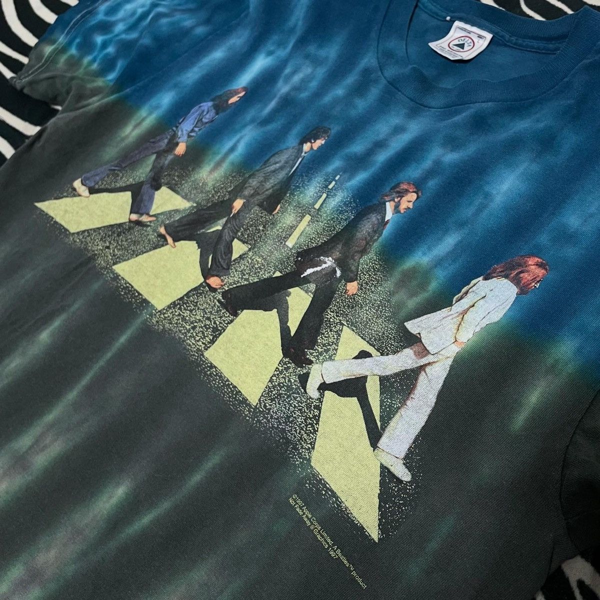Delta The Rolling Stones Tee T Shirt 1997 Vintage Black Size US L / EU 52-54 / 3 - 4 Thumbnail