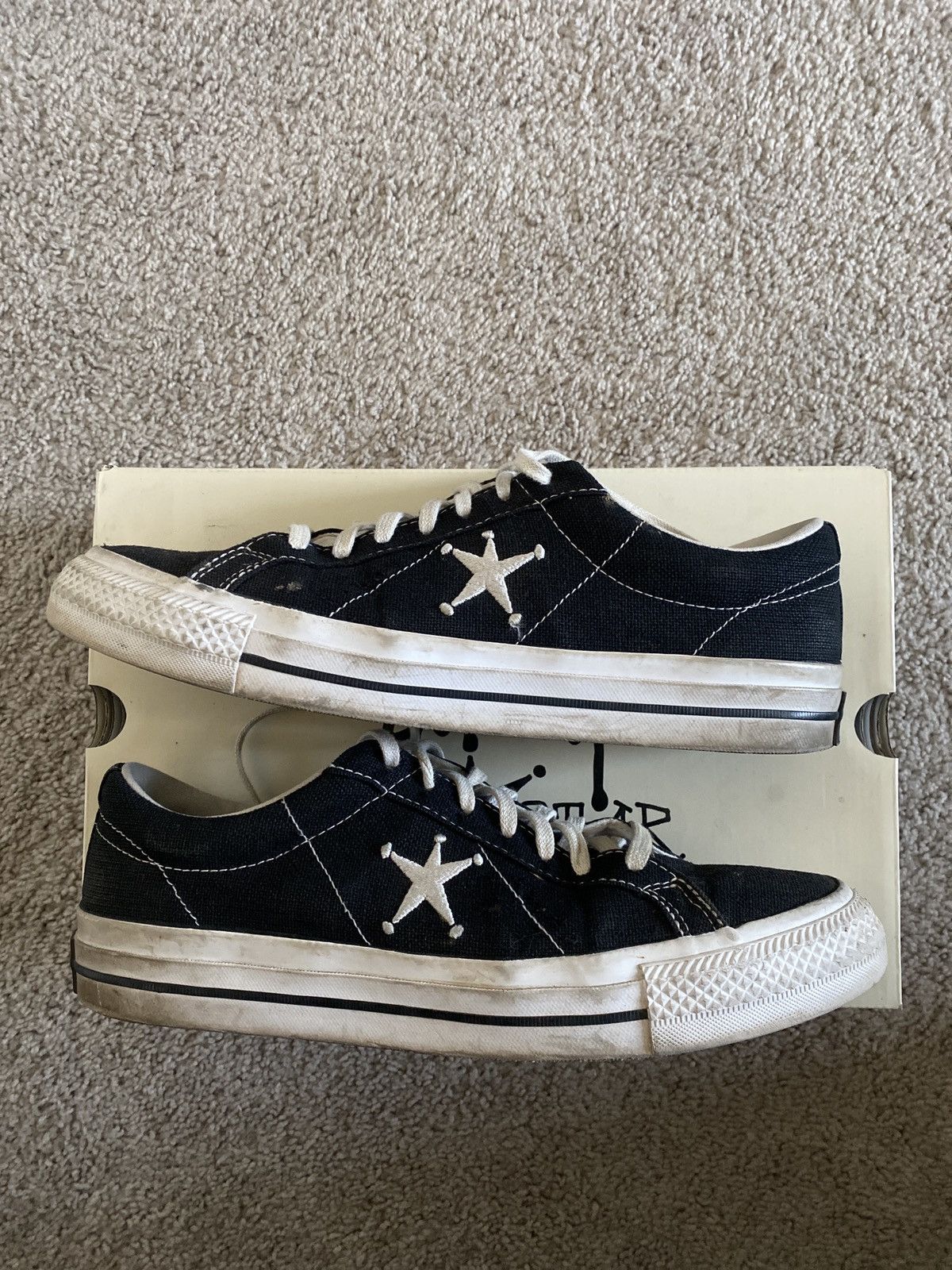 Stussy Stussy Converse One Star Size US 11.5 / EU 44-45 - 1 Thumbnail