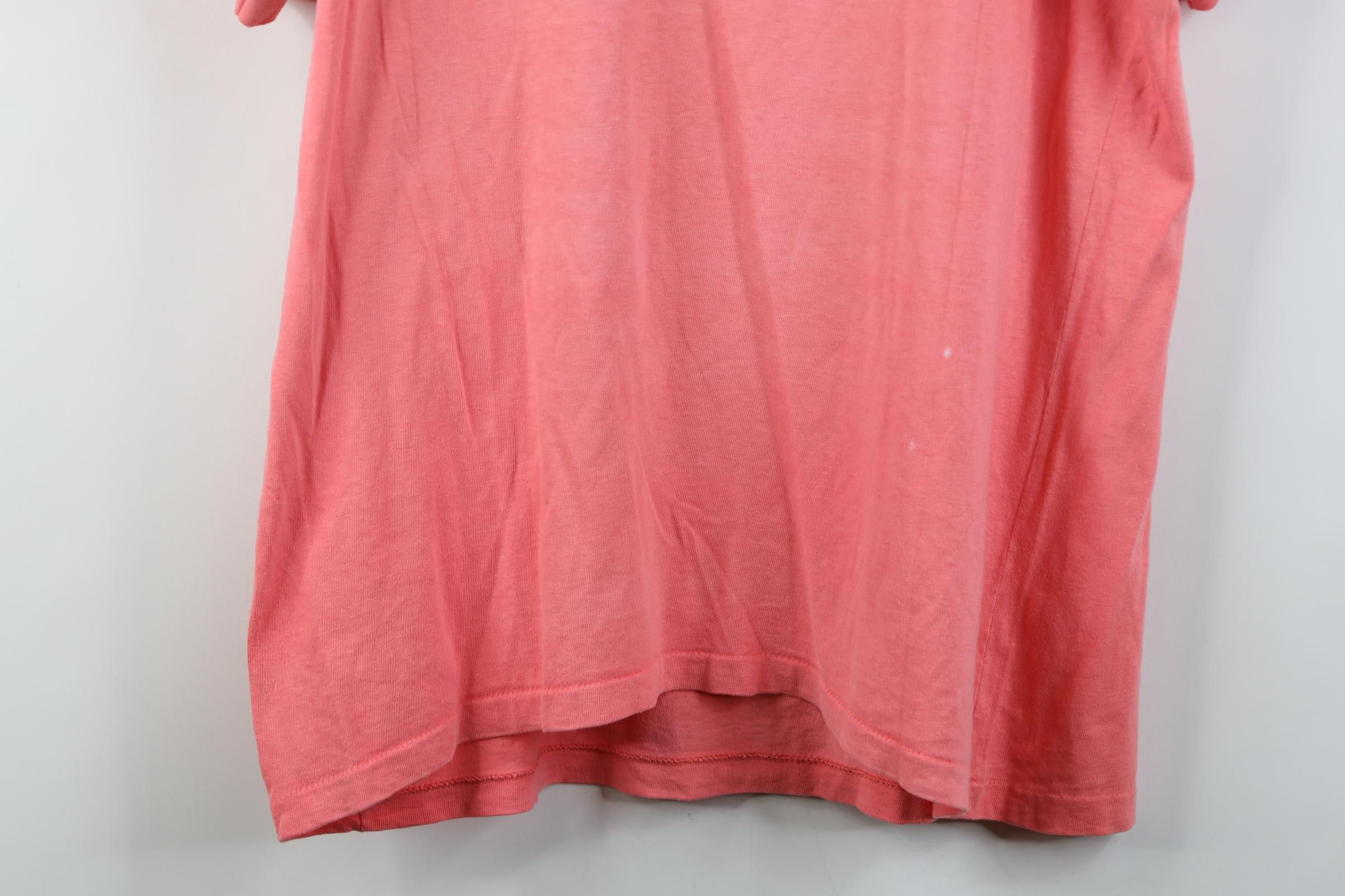 Vintage Vintage 80s Spell Out Chicago Band Henley T-Shirt Pink USA Size US XL / EU 56 / 4 - 14 Thumbnail