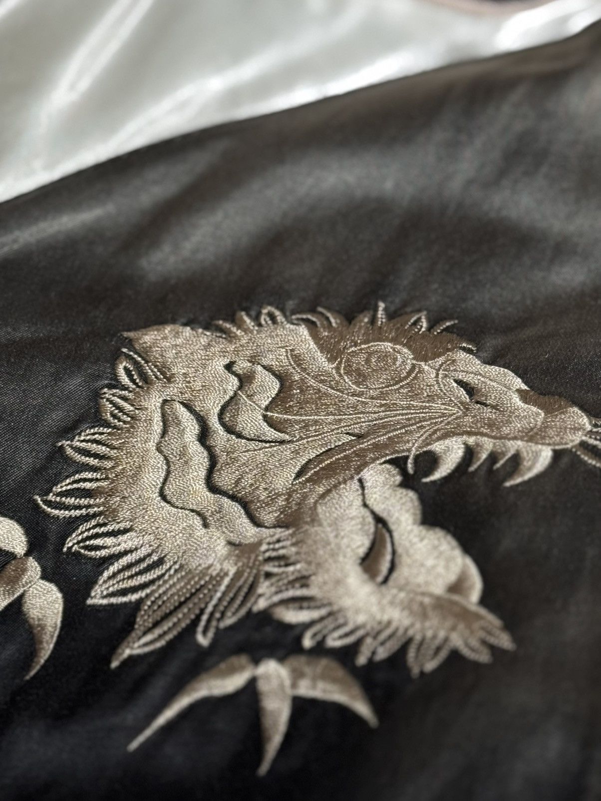 Maison MIHARA YASUHIRO FW24 VINTAGE BLACK BOMBER JACKET JAPANESE TOKIO TIGER Size US XL / EU 56 / 4 - 12 Thumbnail