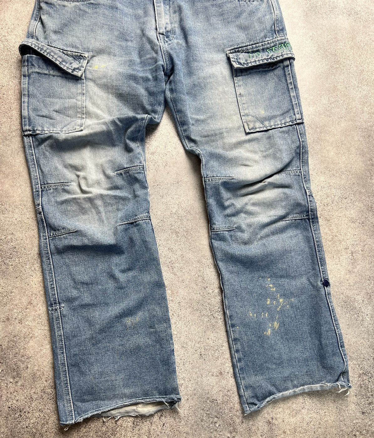No Fear × Vintage No Fear vintage cargo jeans Size US 34 / EU 50 - 3 Thumbnail