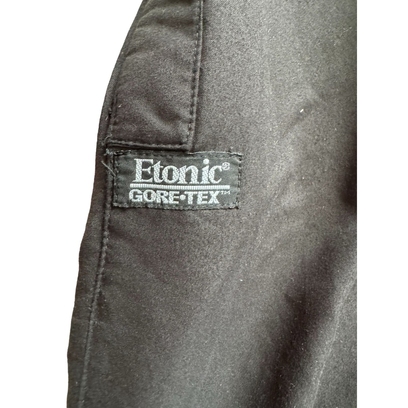 Etonic Vintage Etonic Gore-Tex Wind Pants Men’s M Black Golf Pant Size 33" - 4 Thumbnail