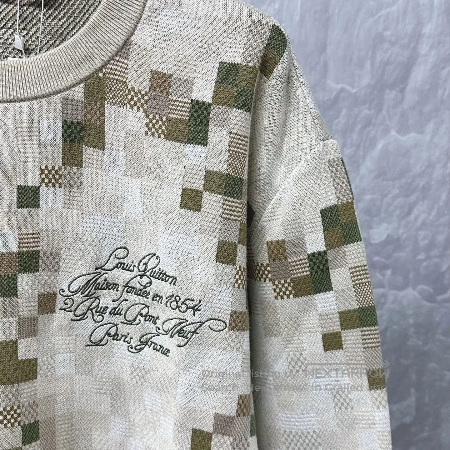 Louis Vuitton louis vuitton ss25 camo mosaic sweatshirt. Size US XXL / EU 58 / 5 - 3 Thumbnail
