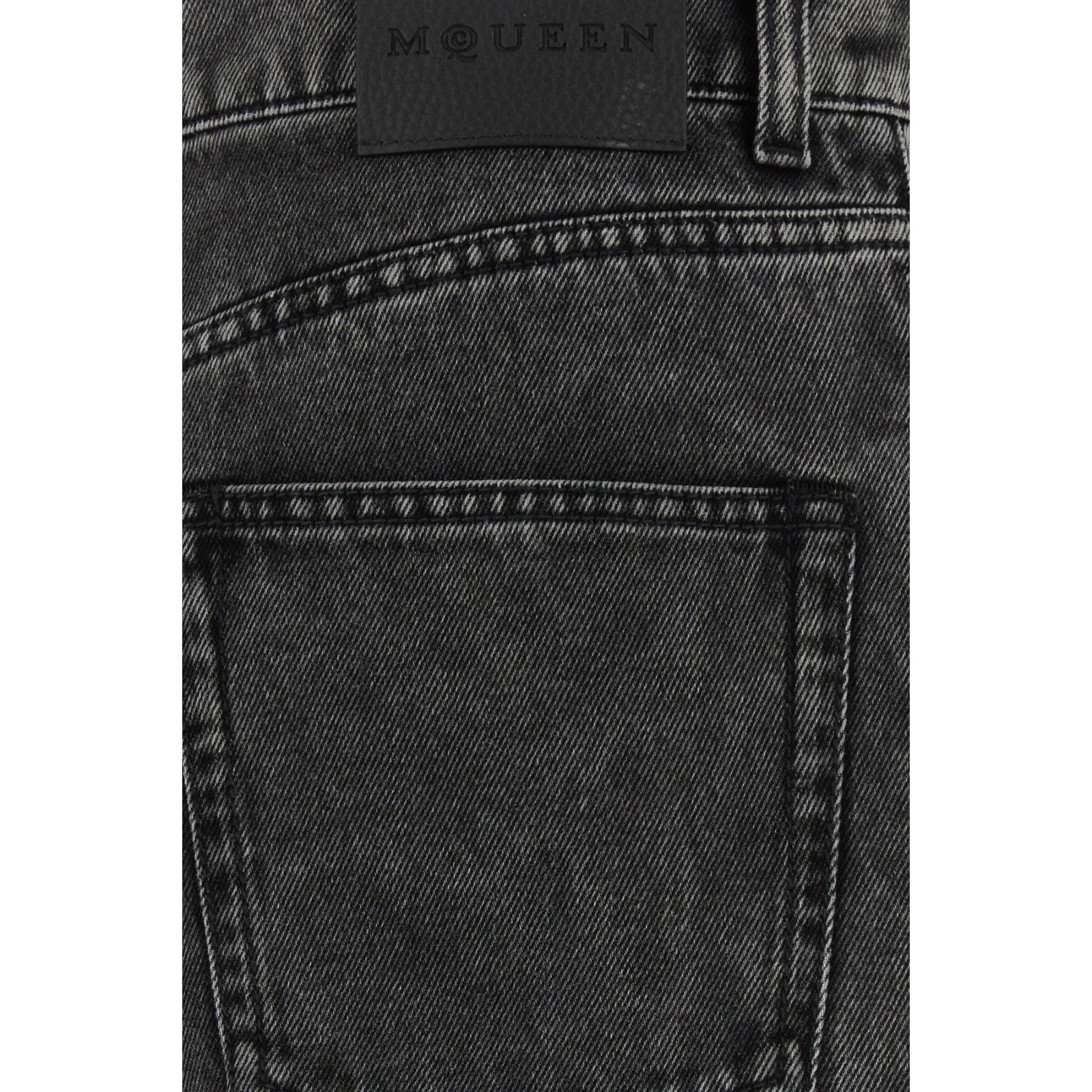 Alexander McQueen ALEXANDER MCQUEEN Gray Denim Jeans New & Authentic (Men's si Size US 34 / EU 50 - 3 Thumbnail