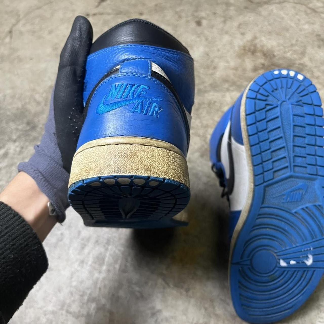 Nike Jordan 1 Rare Air Royal Blue Size US 12 / EU 45 - 3 Thumbnail