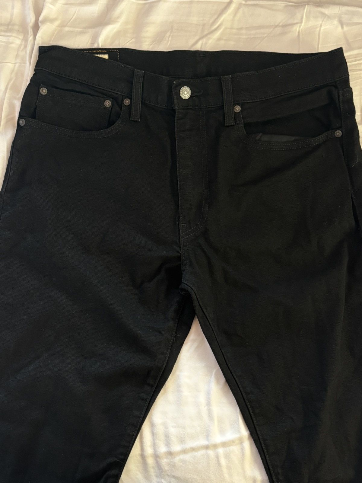Levi's Levi’s 512 Premium Slim Taper Jeans — Black (W34 L32) Size US 34 / EU 50 - 4 Thumbnail