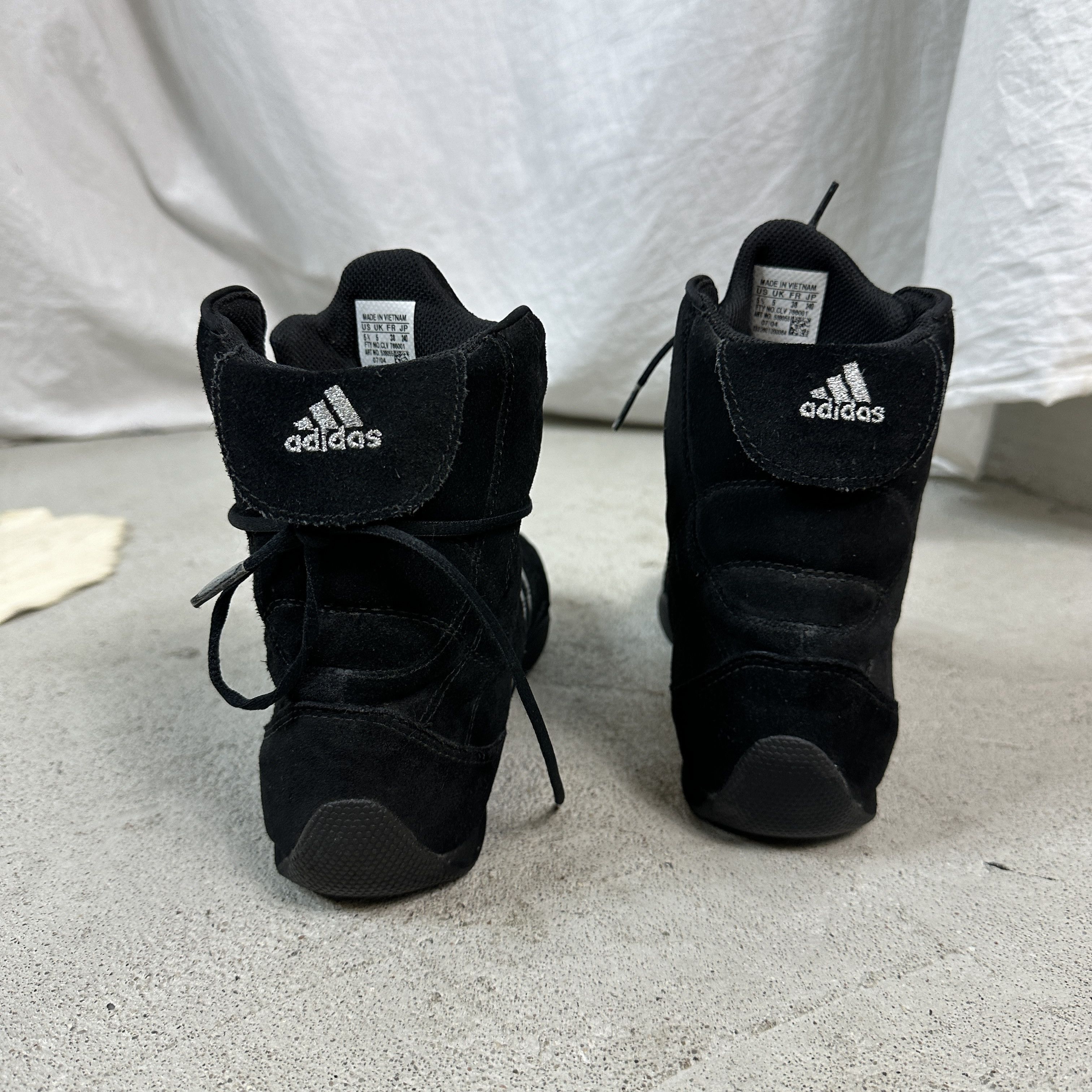 Adidas × Vintage Vintage Adidas Boxing Y2K Sneakers Size US 5.5 / EU 38 - 7 Thumbnail