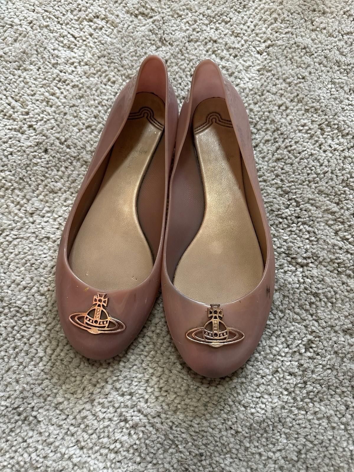Melissa × Vivienne Westwood Vivienne Westwood Melissa Ballet Flats Sz 38 Size US 8 / IT 38 - 2 Thumbnail
