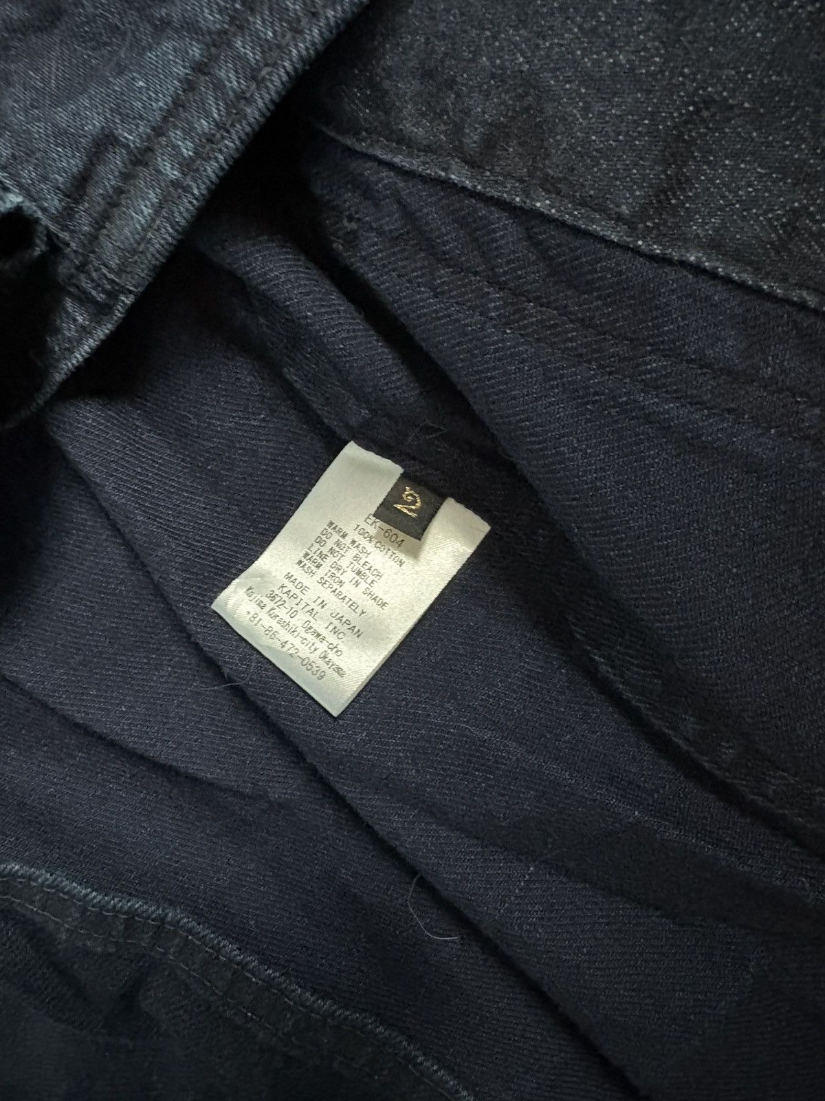 Kapital Kapital Samu Blouson Indigo indigo Denim Size US M / EU 48-50 / 2 - 10 Thumbnail