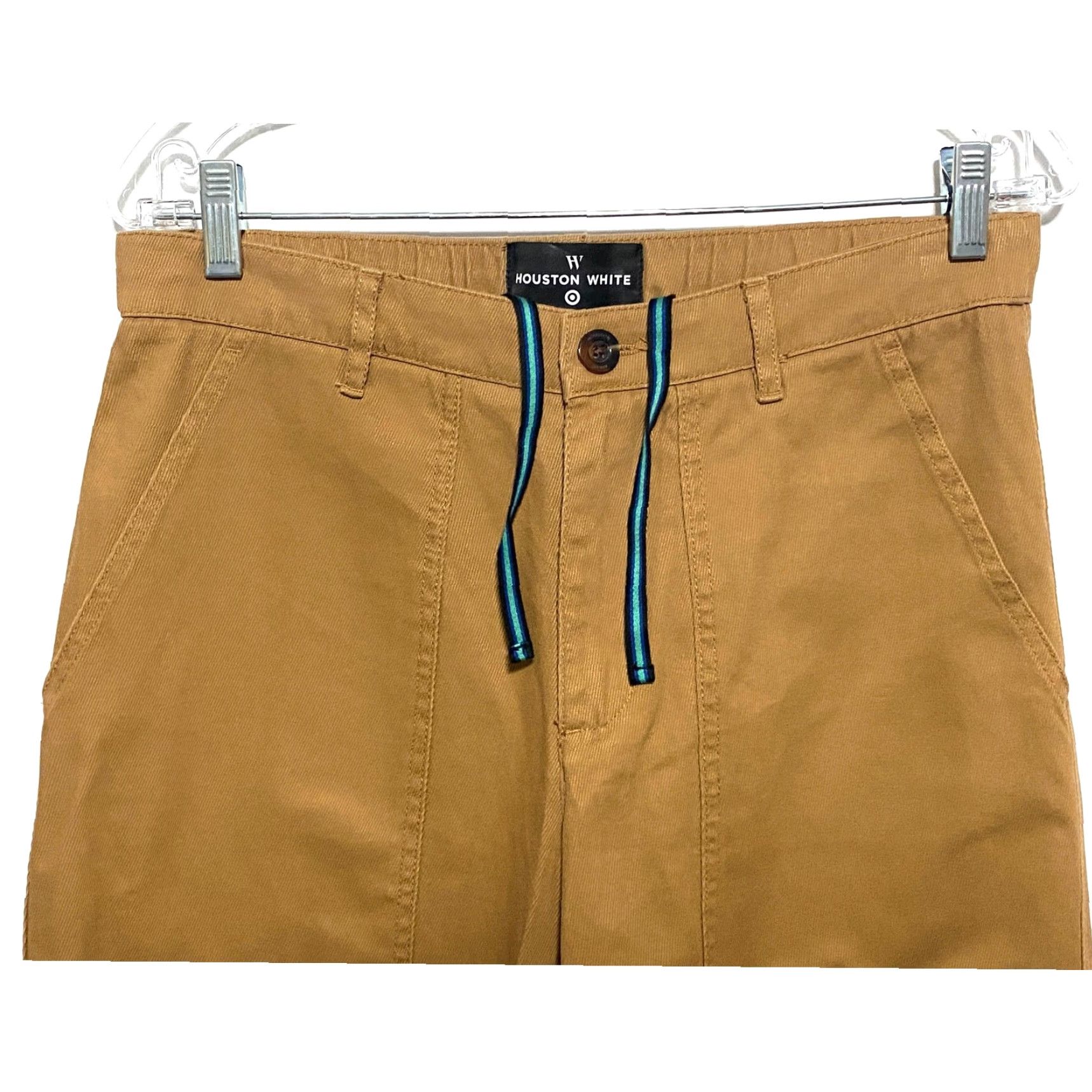 Vintage VINTAGE Houston White Target Tan Pants Joggers Mens S Drawstring Straight Leg Casual Size US 29 - 3 Thumbnail
