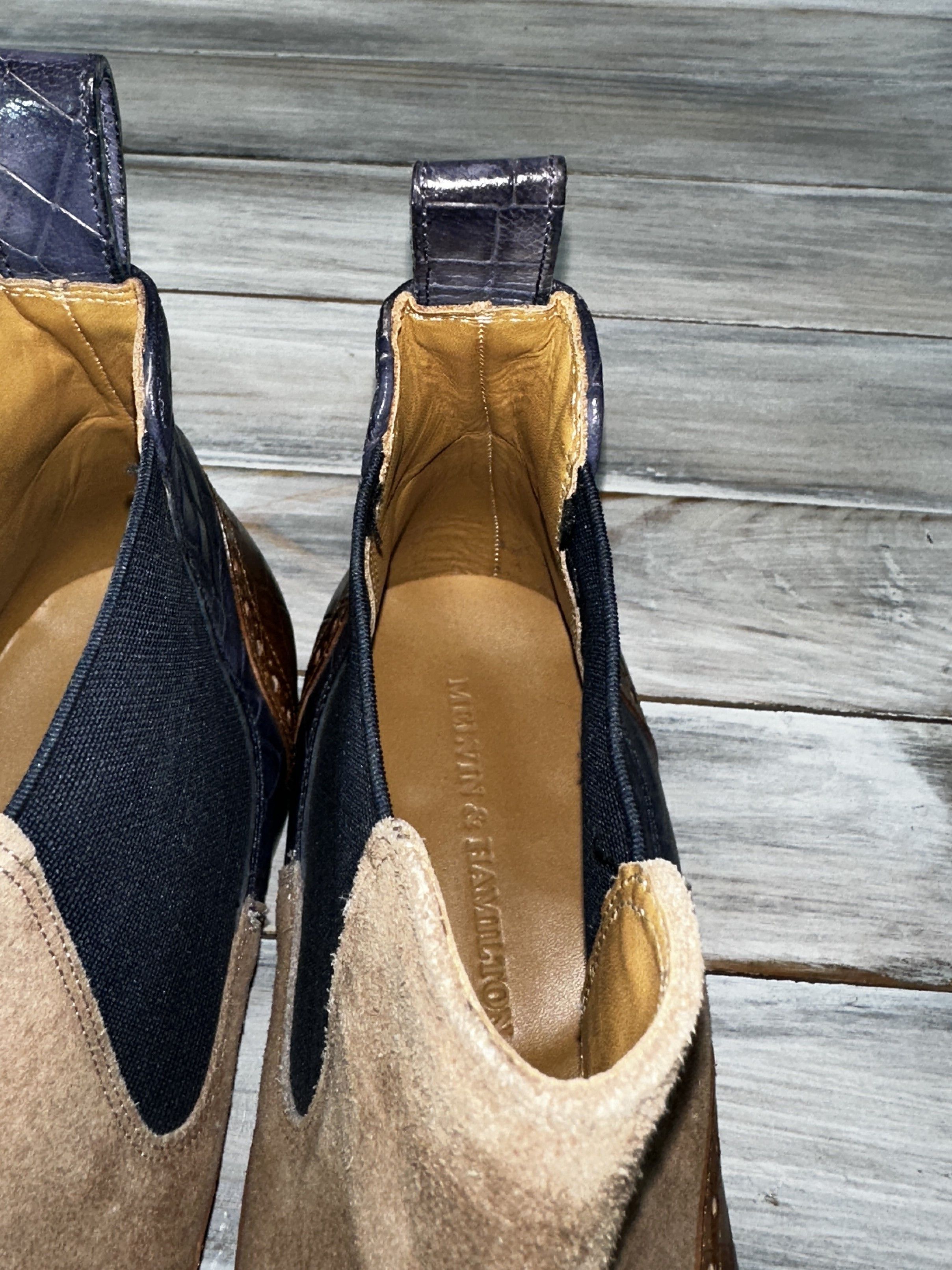 Melvin & Hamilton MELVIN & HAMILTON Rico 12 Chelsea Leather Boots Luxury Brand Size US 11.5 / EU 44-45 - 25 Thumbnail
