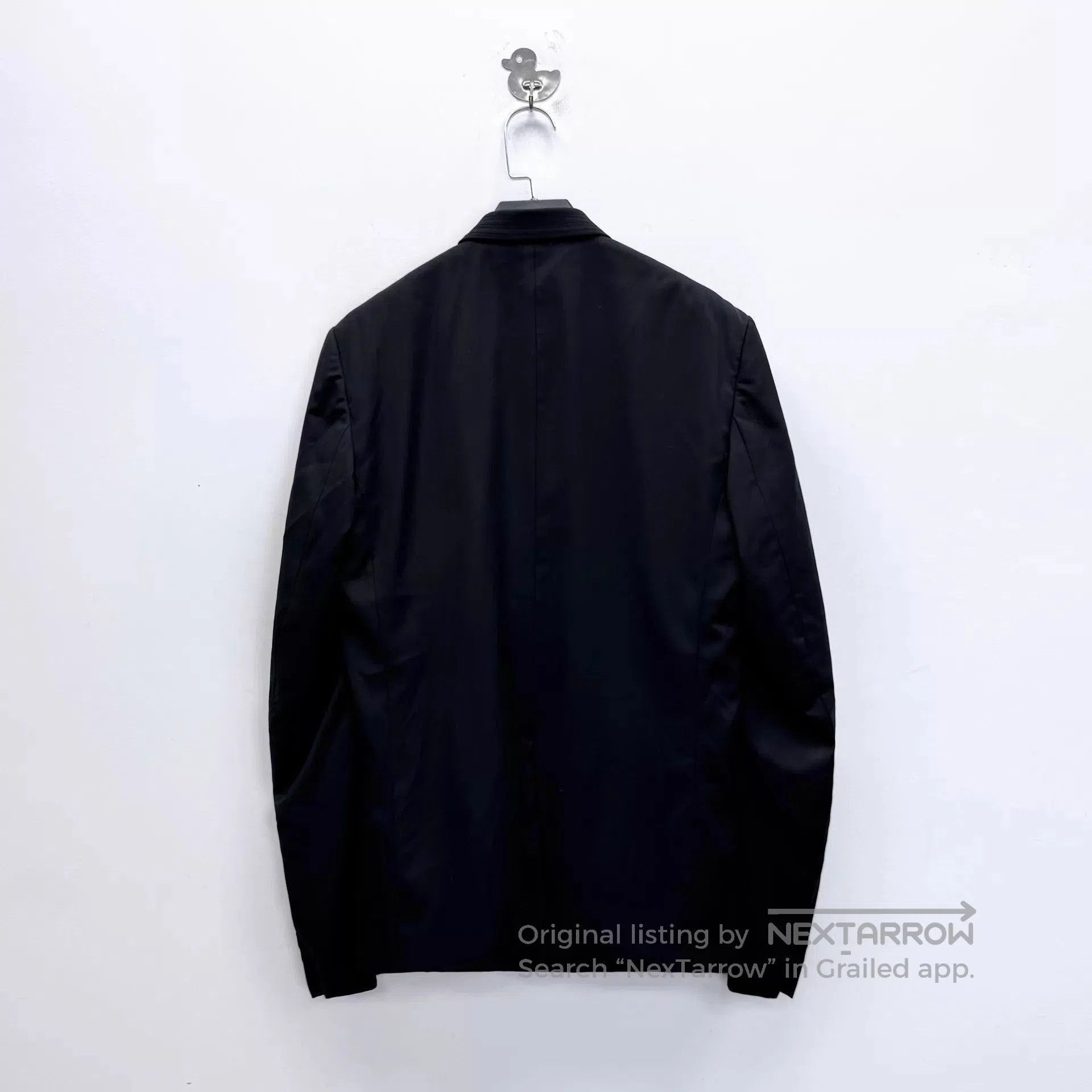 Dior Black Single-Breasted Blazer with Front Pockets. Size US M / EU 48-50 / 2 - 2 Thumbnail