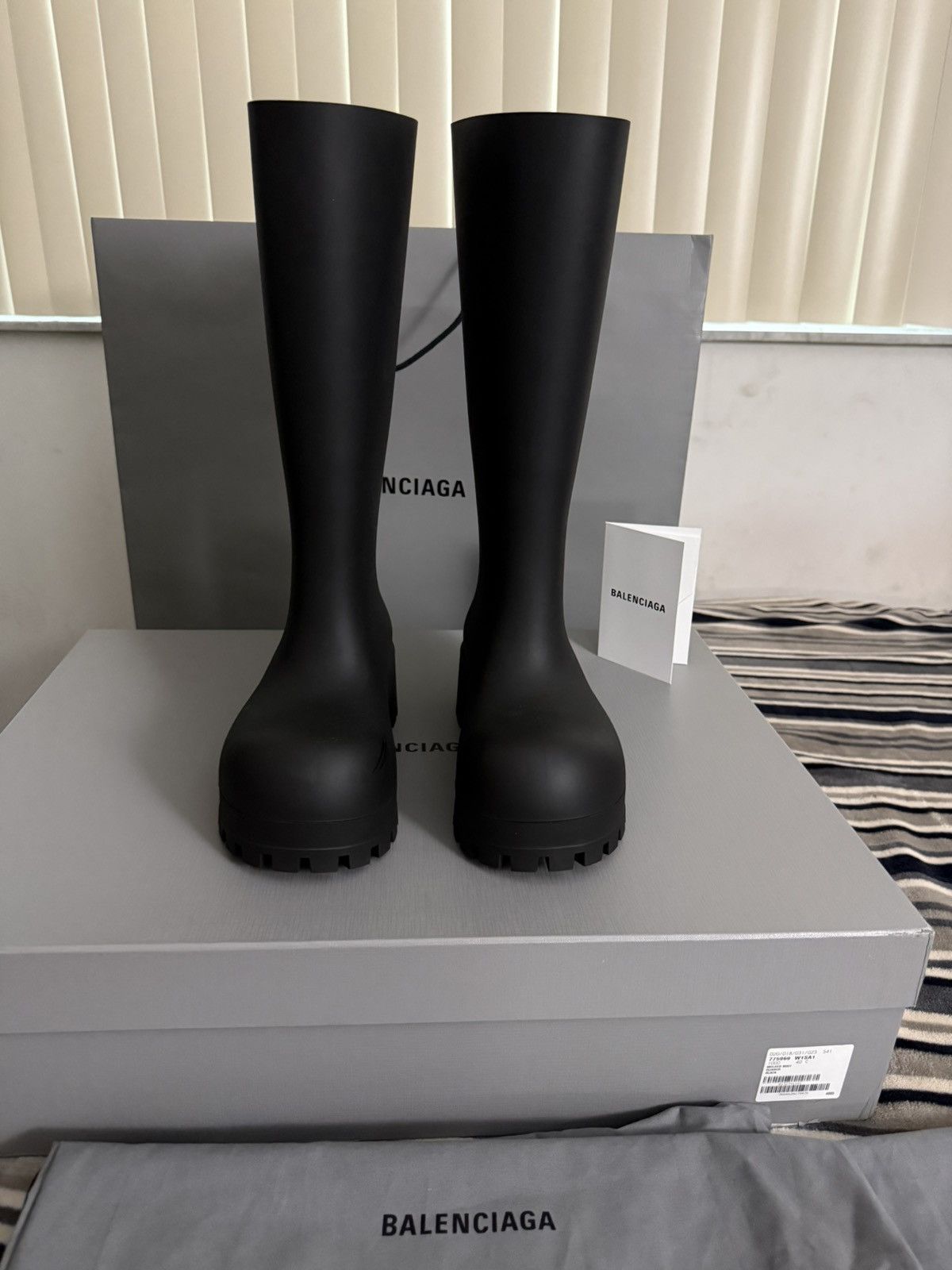 Balenciaga Bulldozer Rainboots Size US 10 / IT 40 - 5 Thumbnail