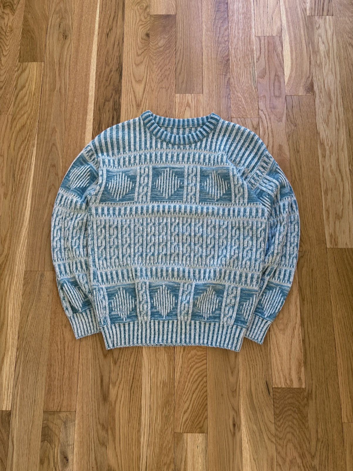 Other Made in USA VTG 60s Acrylic Knit Ribbed Textured Sweater M Size US M / EU 48-50 / 2 - 1 Thumbnail