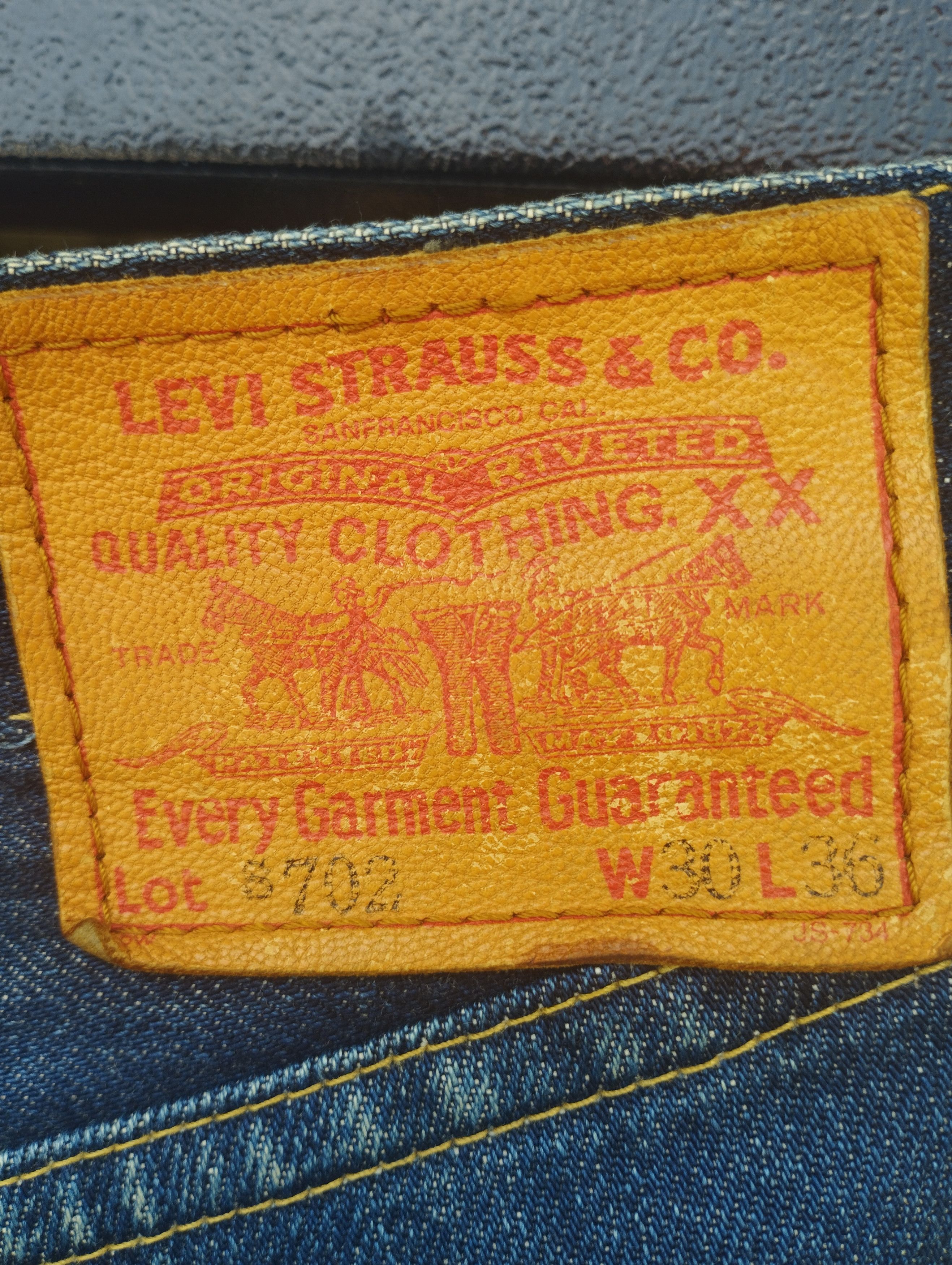 Levi's Levi's s702xx..lvc 1920 Size US 32 / EU 48 - 8 Thumbnail