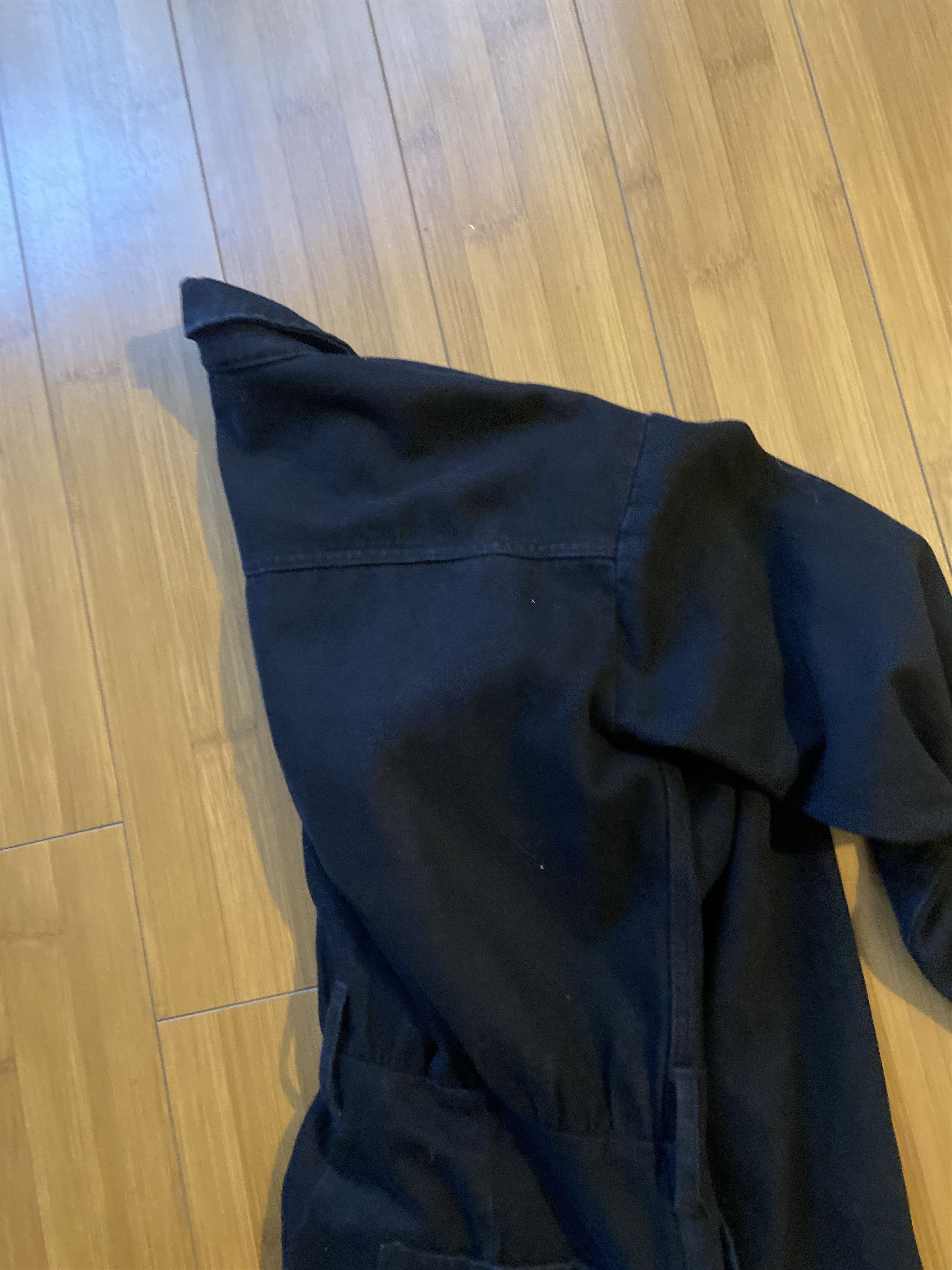 Lovers and Friends Lovers and Friends Black Denim Zip up Romper Black - Small Size S / US 4 / IT 40 - 6 Thumbnail