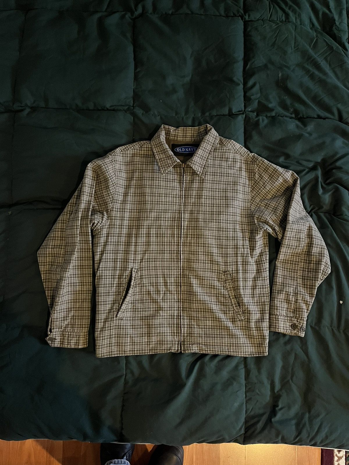 Old Navy 2000’s Vintage Plaid Light Jacket Size US S / EU 44-46 / 1 - 1 Thumbnail