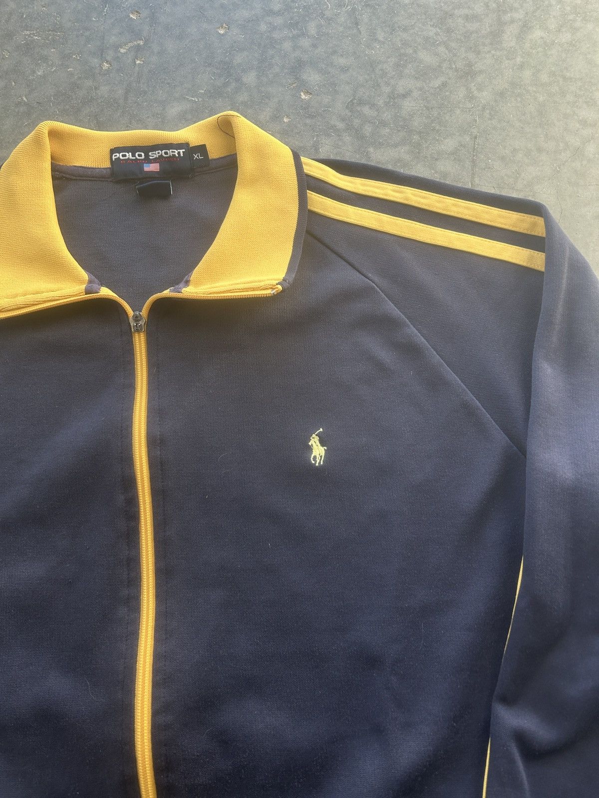 ジャケット・アウター vintage 90s POLO SPORT Sweat Varsity JKT Buy Vintage 90s Polo Club Varsity Jacket/black Colour