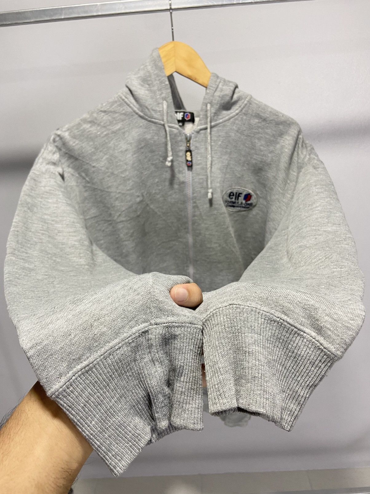 Formula 1 × Japanese Brand × Vintage Vintage Elf Formula One zipper hoodie Size US XL / EU 56 / 4 - 4 Thumbnail