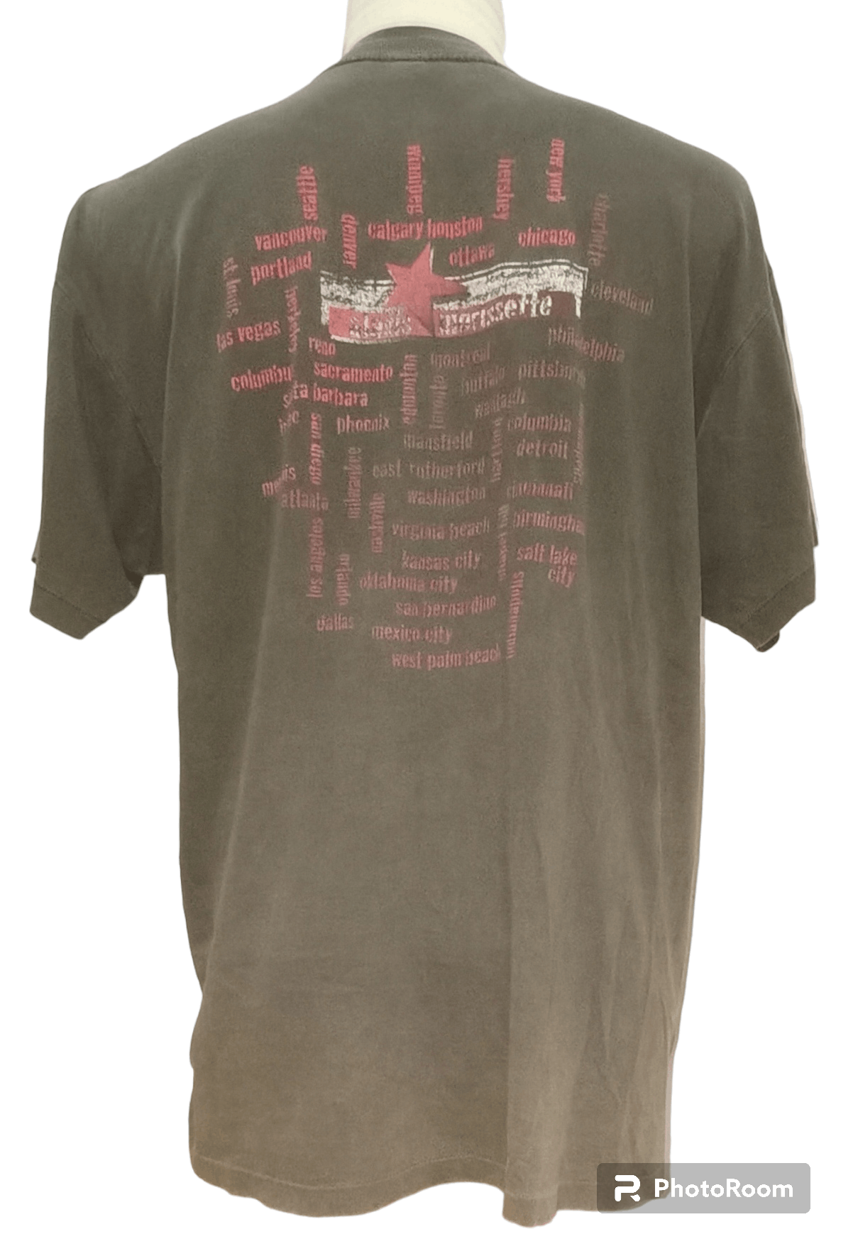 Band Tees × Vintage VINTAGE 90S ALANIS MORISSETTE SHIRT Size US XL / EU 56 / 4 - 4 Thumbnail