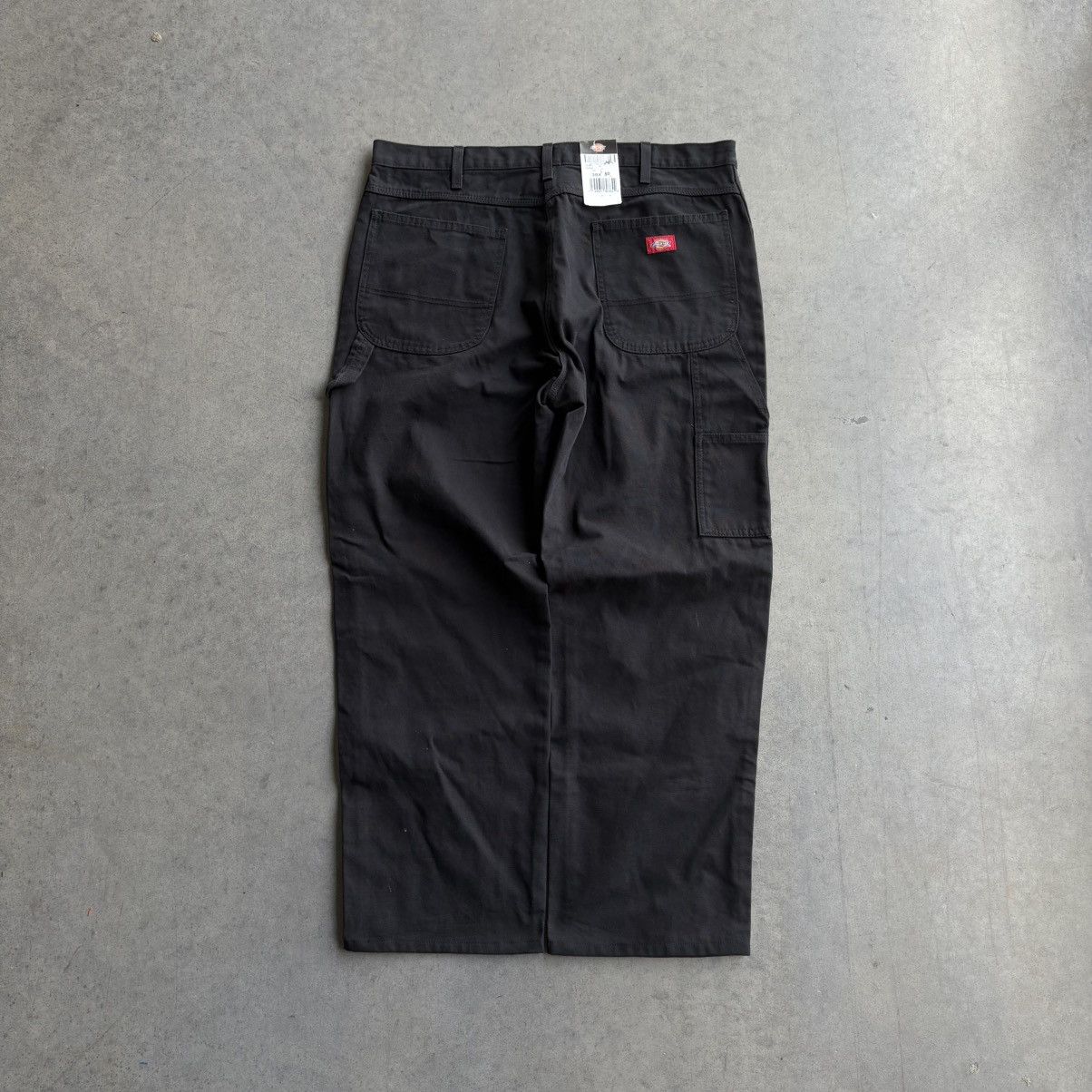 Dickies × Vintage Vintage Y2K Black NWT DICKIES Carpenter Pants 38x30 Size US 38 / EU 54 - 1 Thumbnail