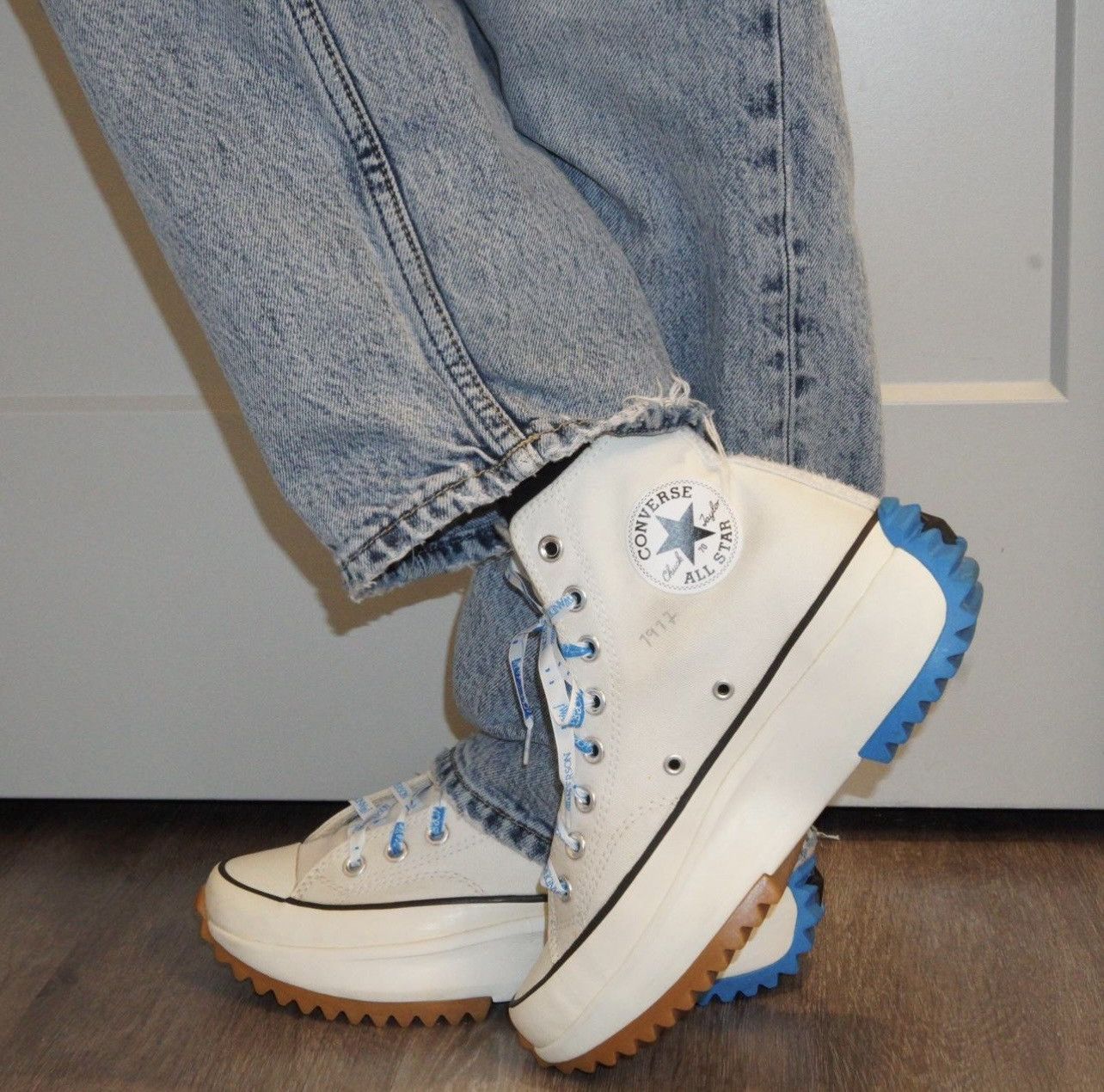 Converse × JW Anderson Converse x JW Anderson Run Star Hike Hi sneakers White Size US 9 / IT 39 - 7 Thumbnail