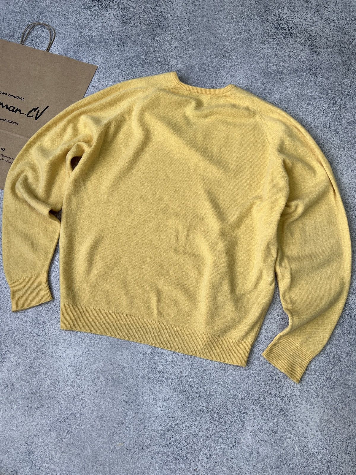 Burberry × Vintage Burberrys Vintage Wool Cashmere Cardigan Size US XL / EU 56 / 4 - 10 Thumbnail