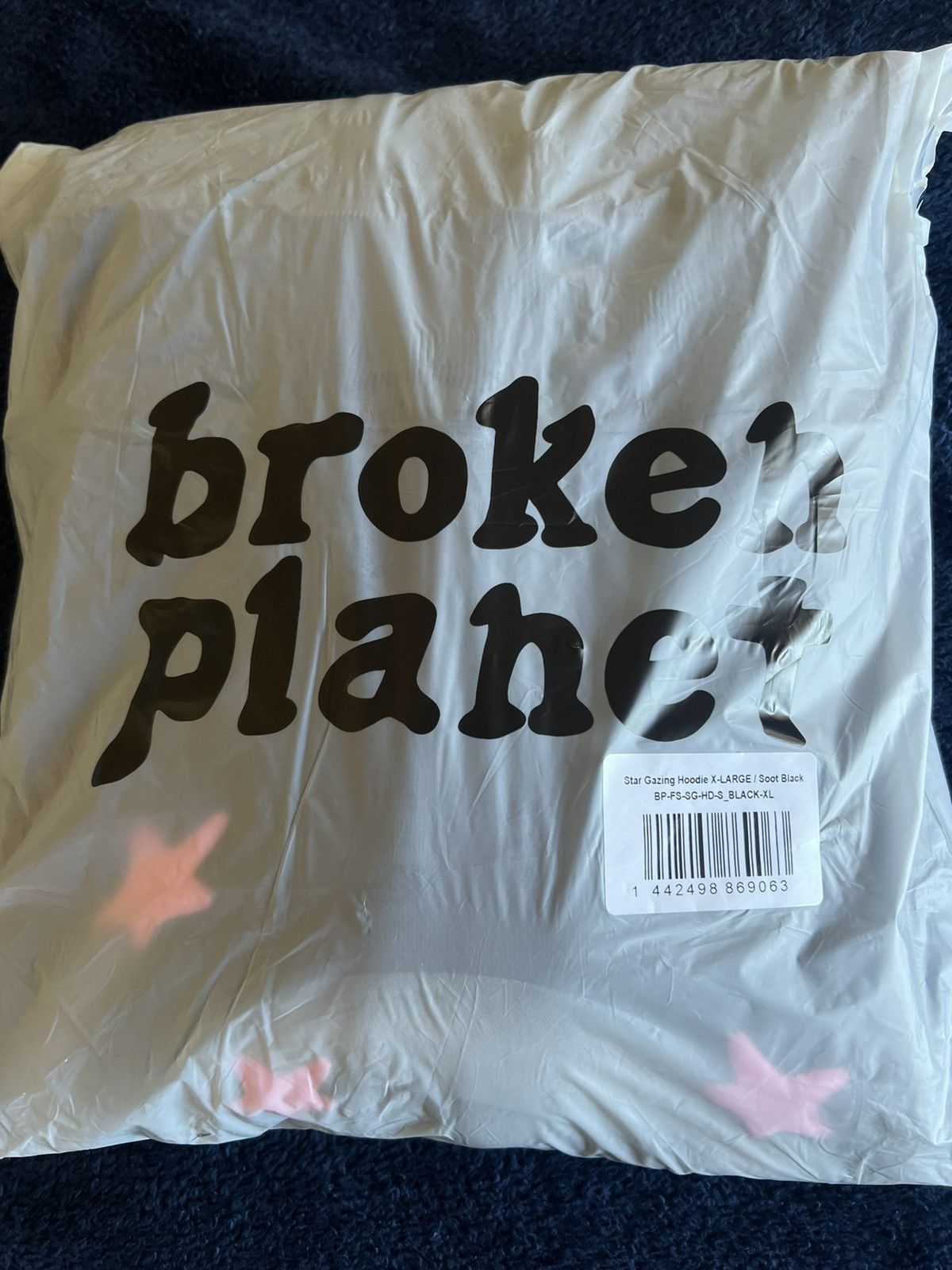 Broken Planet × Designer Broken Planet Stargazing Hoodie “Soot Black” Size XL - New🔥 Size US XL / EU 56 / 4 - 8 Thumbnail