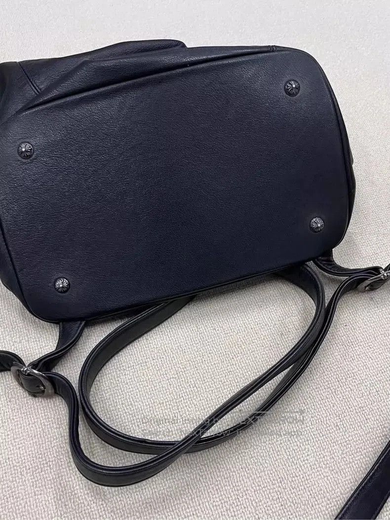 Chrome Hearts Chrome Hearts Black Leather Shoulder Bag. Size ONE SIZE - 3 Thumbnail