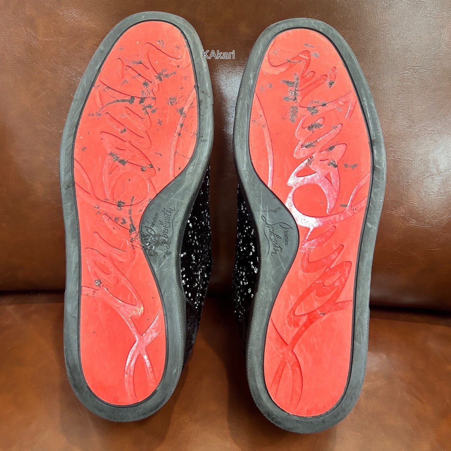 Christian Louboutin CL Black Diamond Casual Shoes Size US 9 / EU 42 - 5 Thumbnail