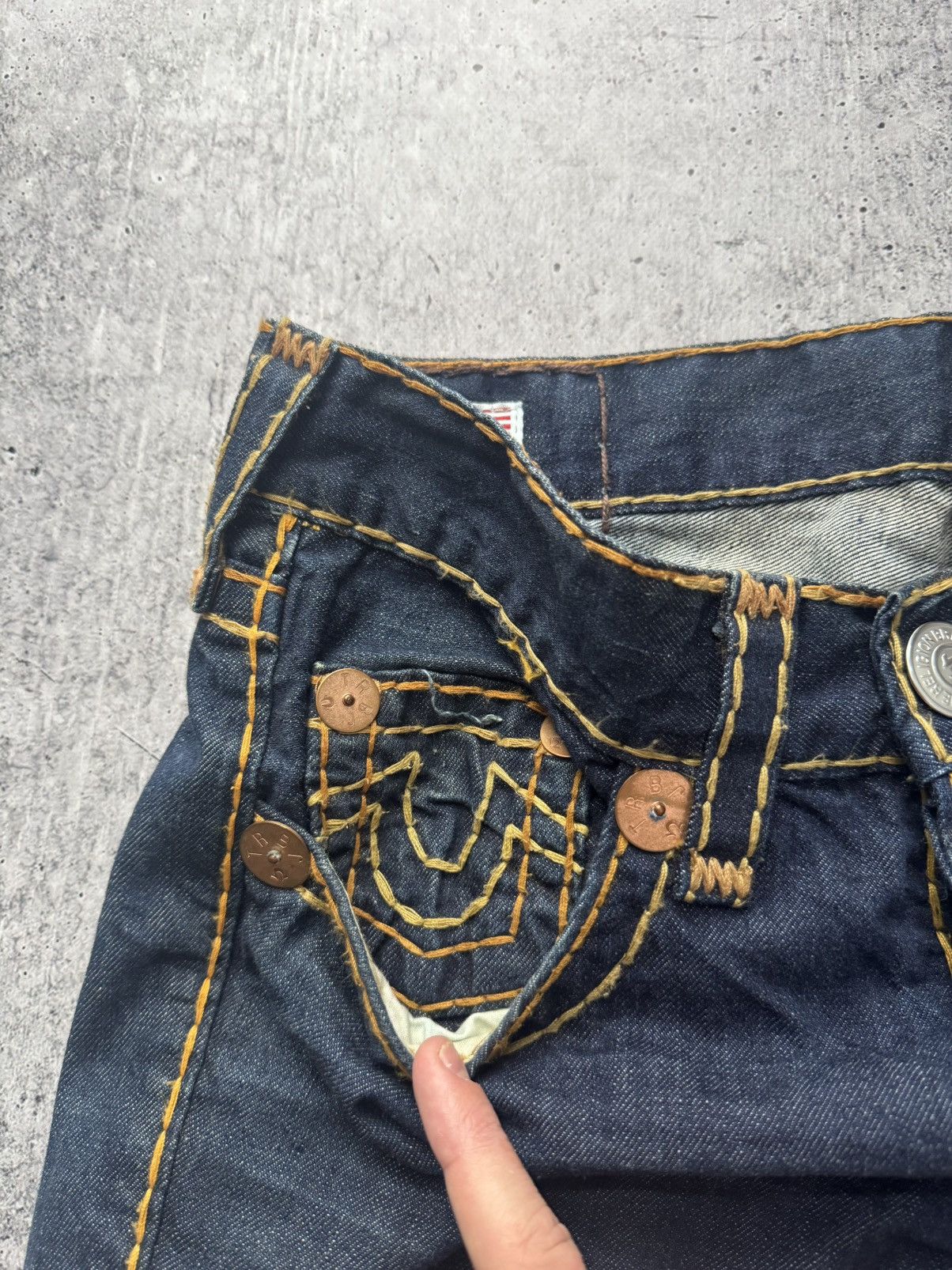 True Religion True Religion Rocco Denim Vintage Jeans Streetwear Size 31 Size US 31 - 7 Thumbnail