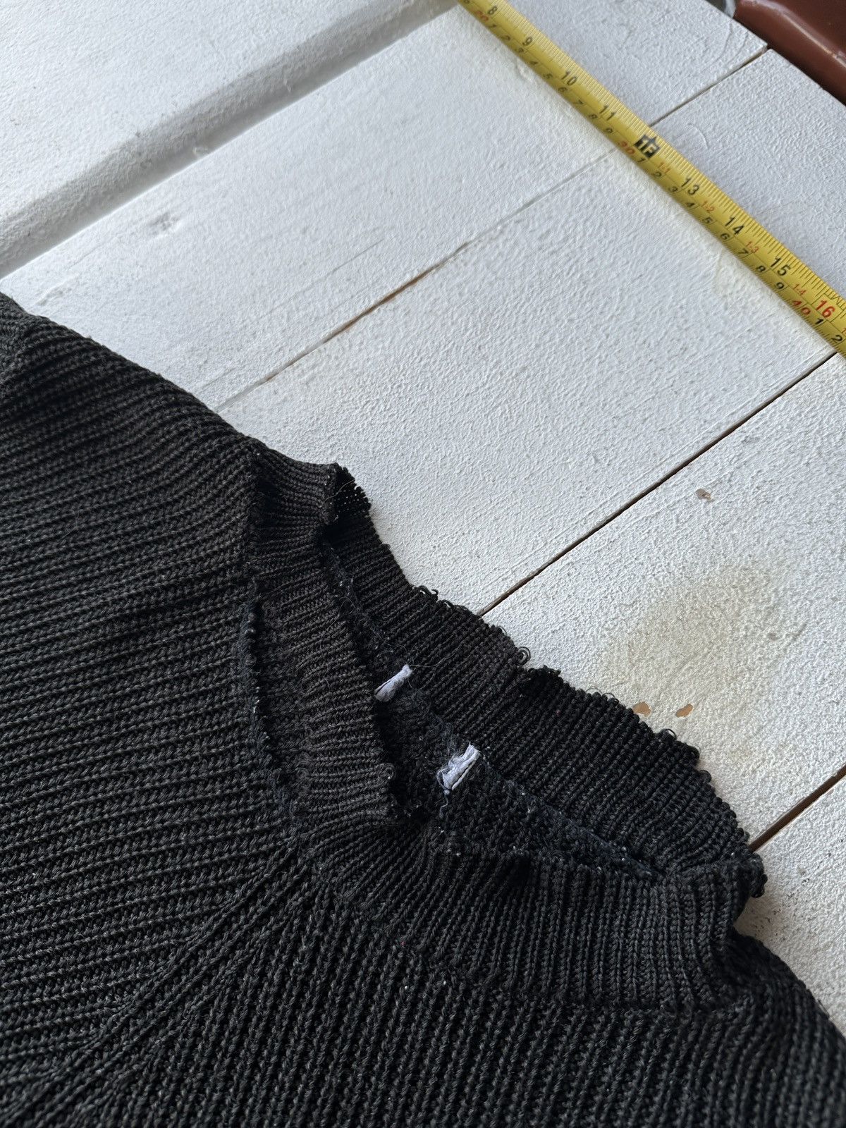 Other 🚨Vintage AVANT-GARDE SWEATER ZIP Y2K gothic IFSIXWASNINE Size L / US 10 / IT 46 - 3 Thumbnail