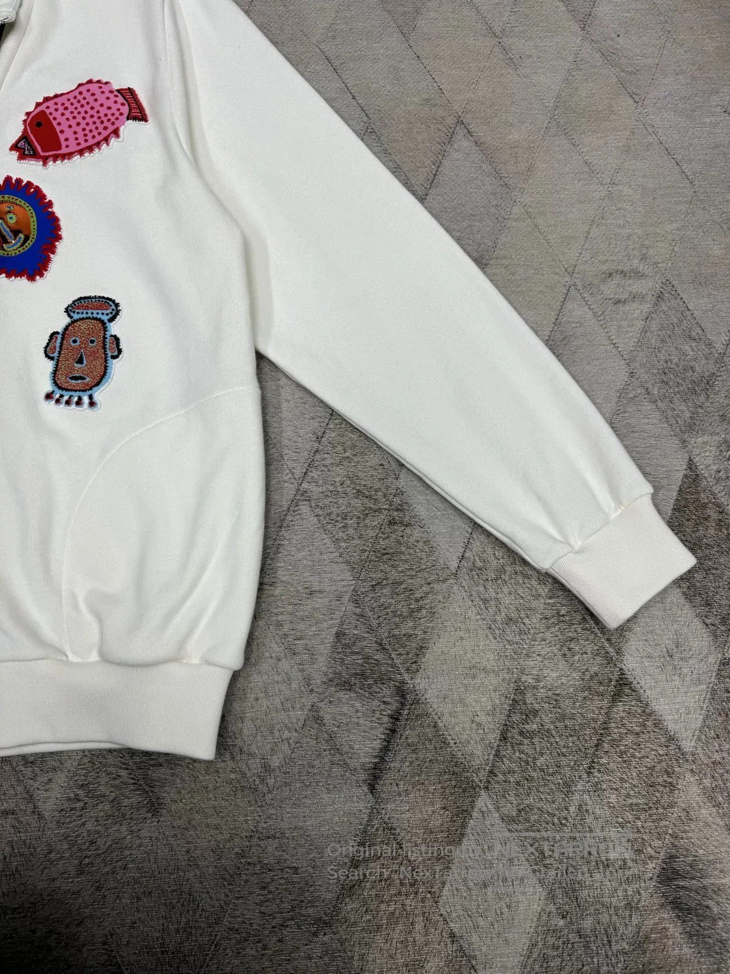 Louis Vuitton LV x YK Kusama Badge Embroidered Hoodie. Size US S / EU 44-46 / 1 - 4 Thumbnail