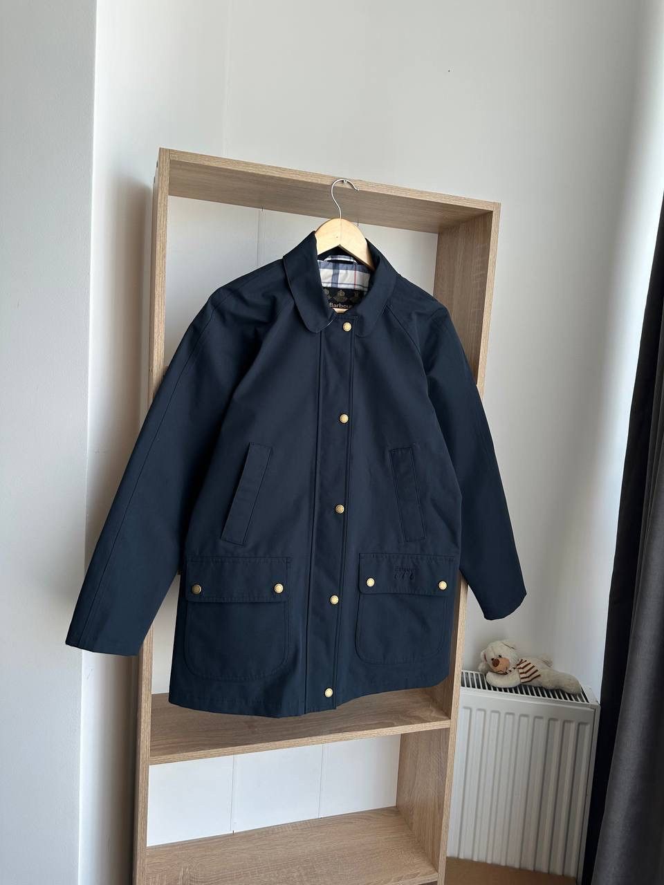 Barbour × Vintage Vintage Barbour Flurry Blue Weather Comfort Jacket Size US M / EU 48-50 / 2 - 6 Thumbnail