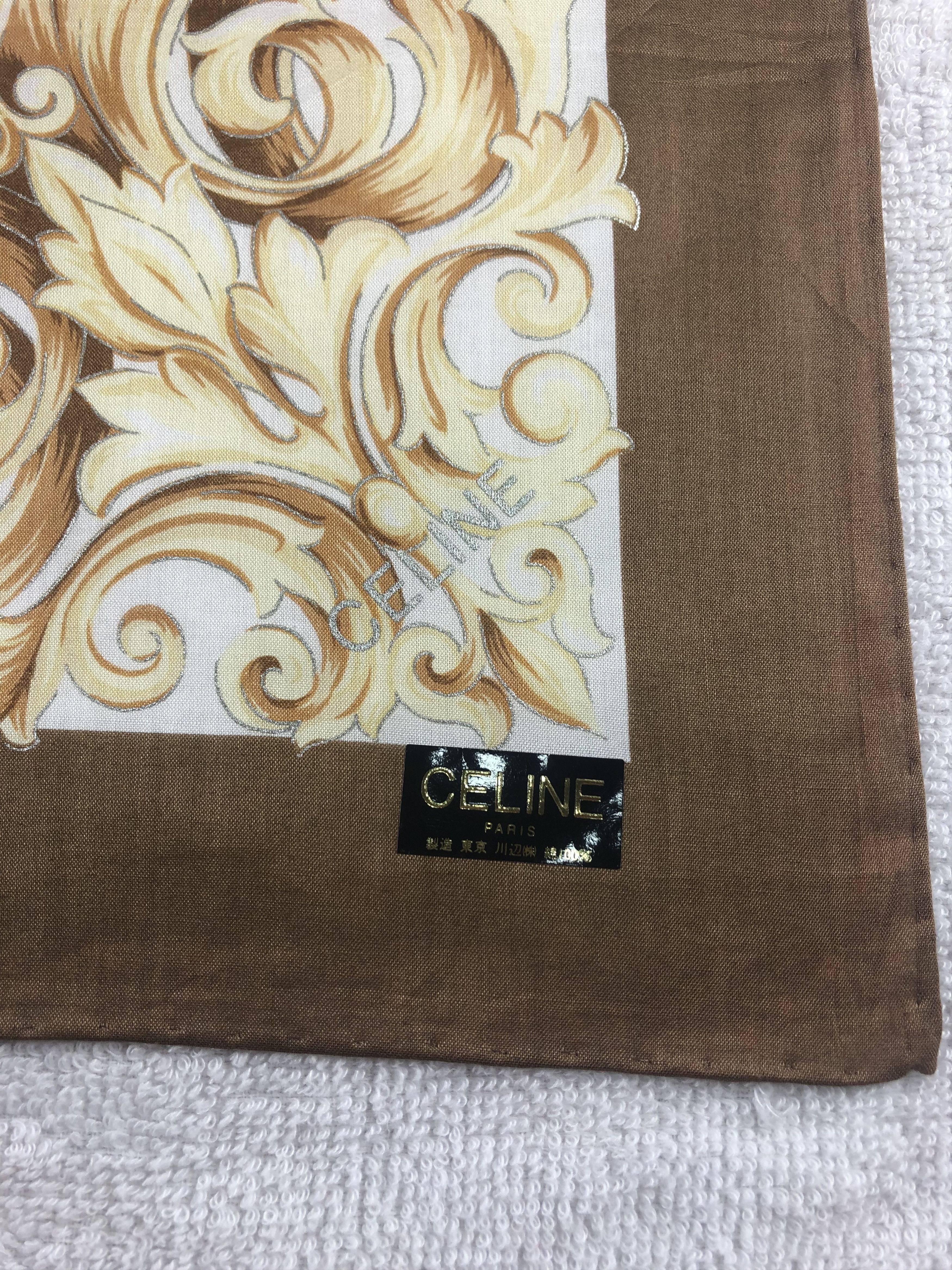 Celine Celine Handkerchief / Bandana / Neckerchief Size ONE SIZE - 5 Thumbnail