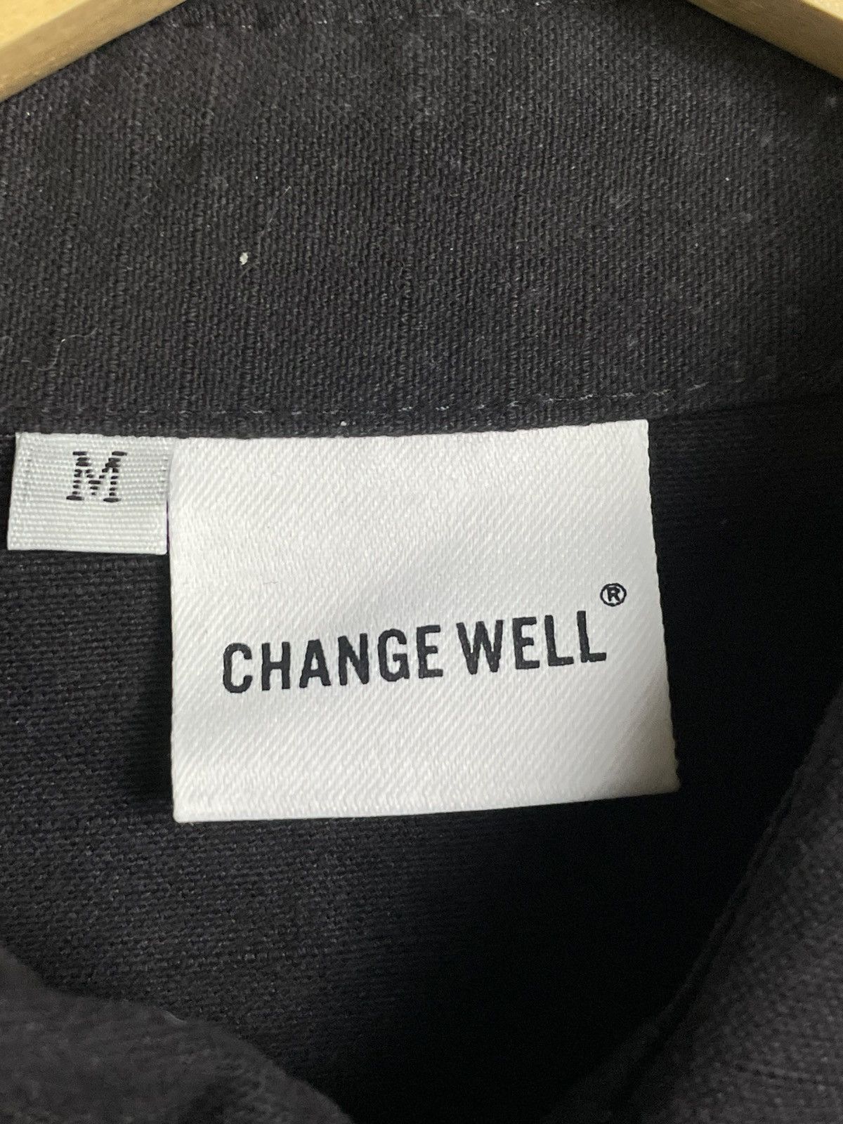 Designer × Japanese Brand Change Well Patchwork Design Button Ups Shirt (38) Size US M / EU 48-50 / 2 - 10 Thumbnail