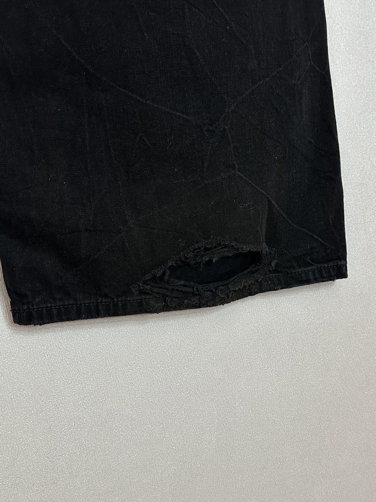 Balenciaga Balenciaga Hybrid 50 50 Split Jeans Black Gray XS Size US 30 / EU 46 - 5 Thumbnail