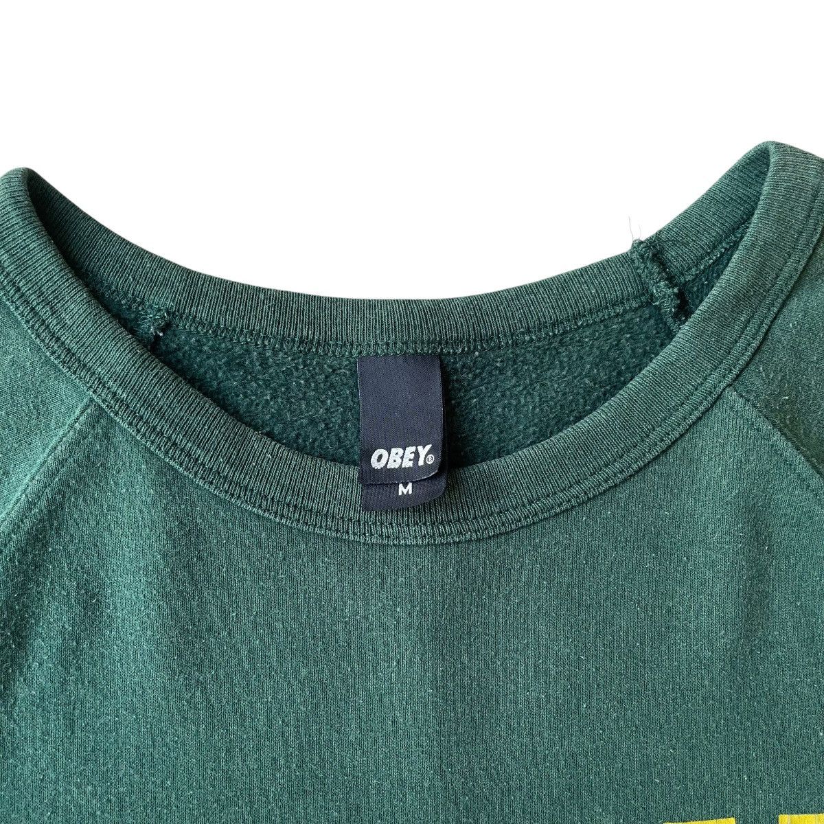 Obey Vintage 90s Obey Gucci style skateboard skatewear sweatshirt Size US M / EU 48-50 / 2 - 8 Thumbnail