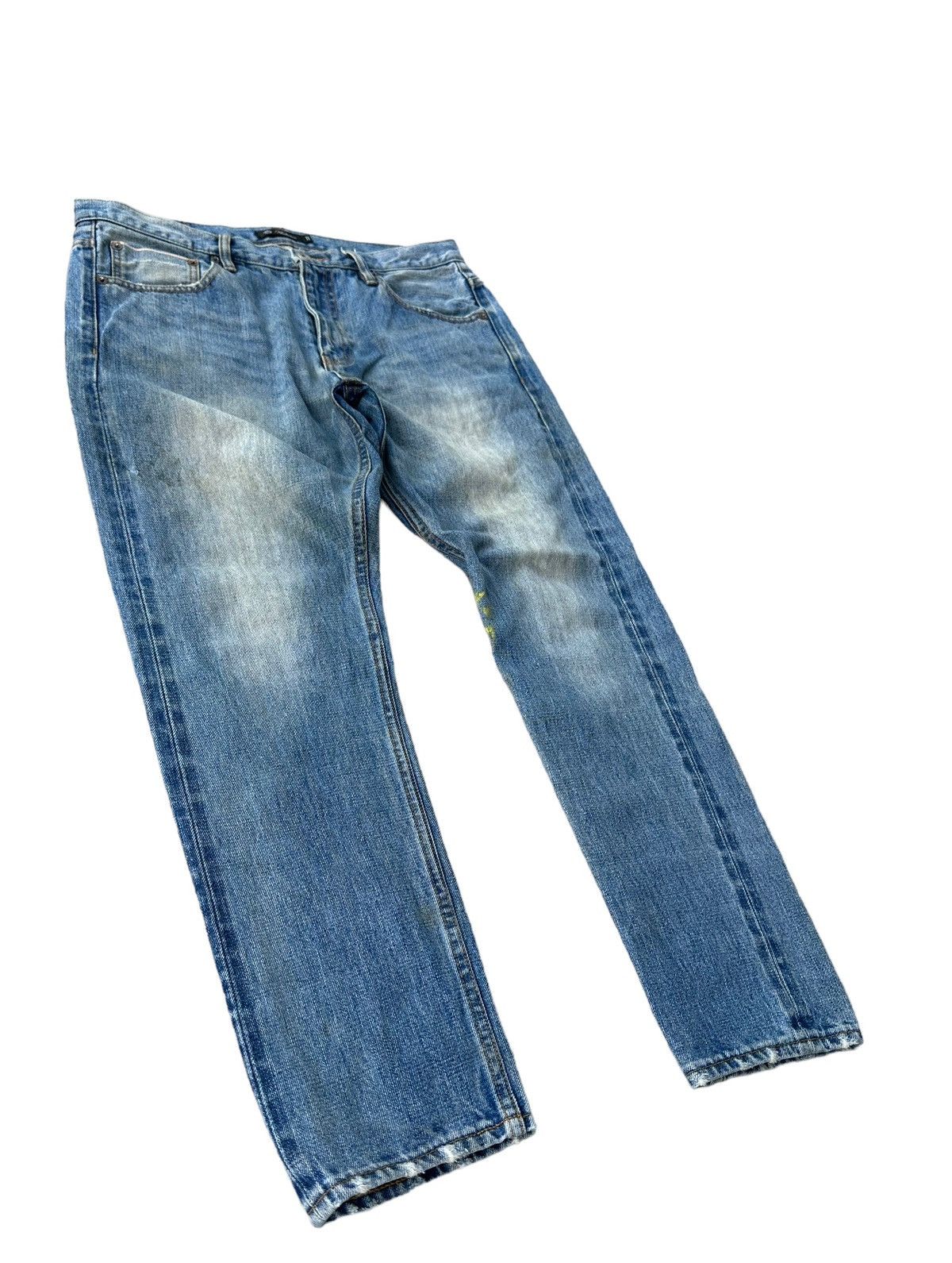 Vintage Audience selvedge denim jeans Size US 30 / EU 46 - 4 Thumbnail