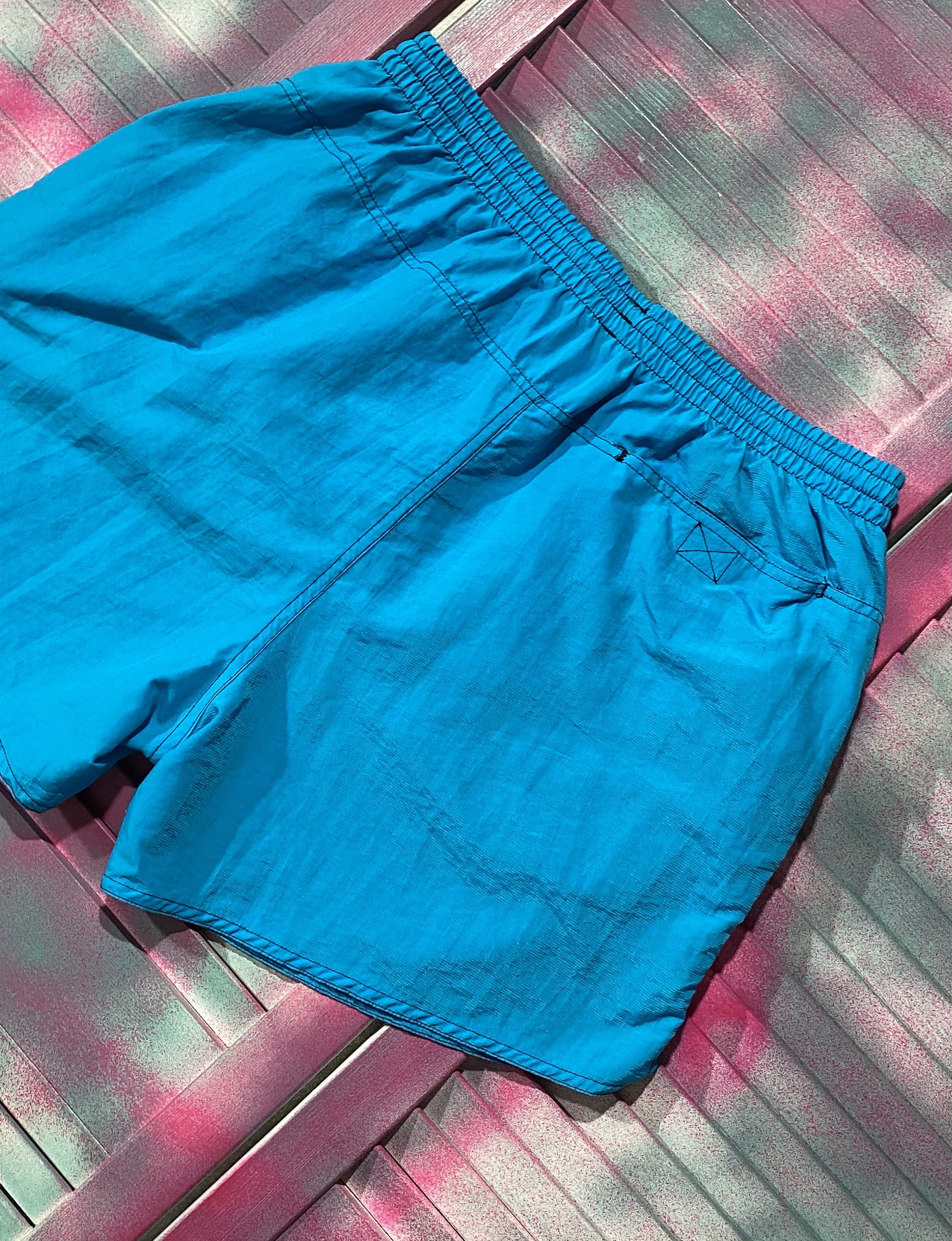 Speedo Vintage 90s SPEEDO Nylon Shorts Size US 34 / EU 50 - 3 Thumbnail