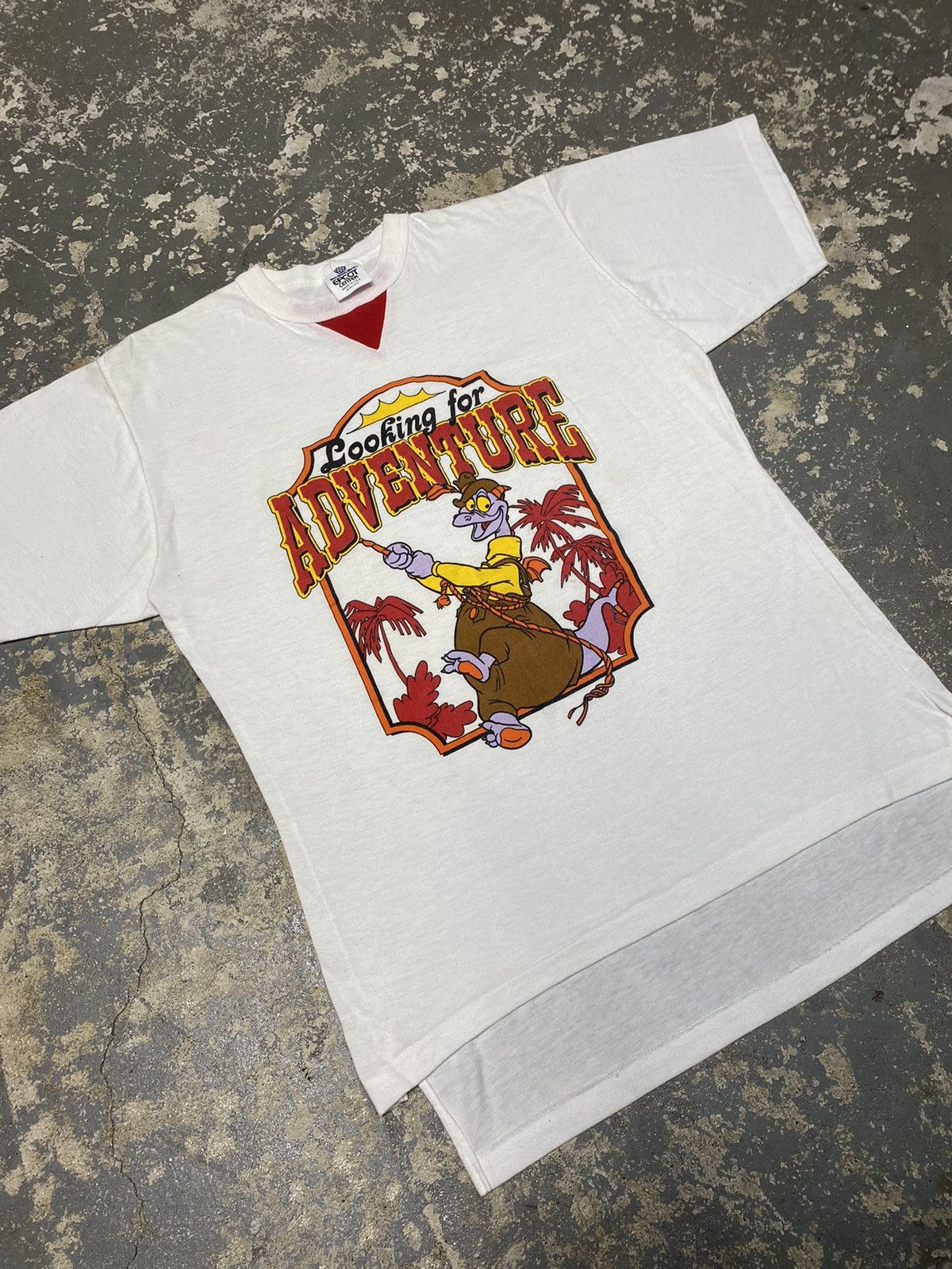 Disney × Vintage Vintage Disney Figment Looking Adventure Epcot Center Tshirt Size US M / EU 48-50 / 2 - 10 Thumbnail