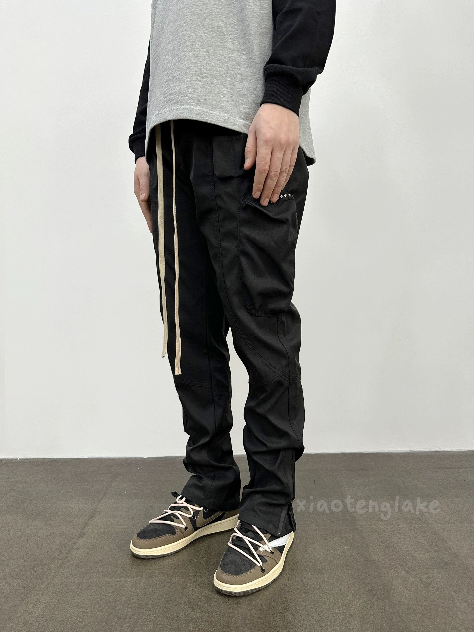 Designer zipper function skate hiphop cargo tactical pants Size US 28 / EU 44 - 2 Thumbnail
