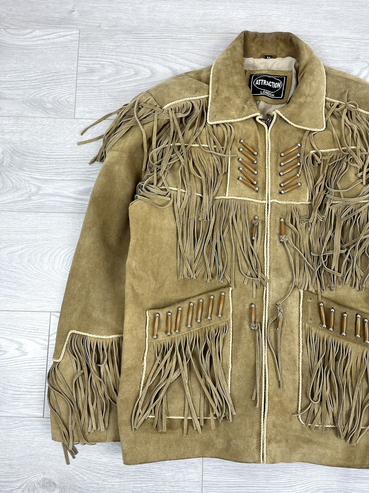 Cowboy Equipment Attraction Vintage Avante Gard Cowboy Leather Jacket Size US L / EU 52-54 / 3 - 4 Thumbnail
