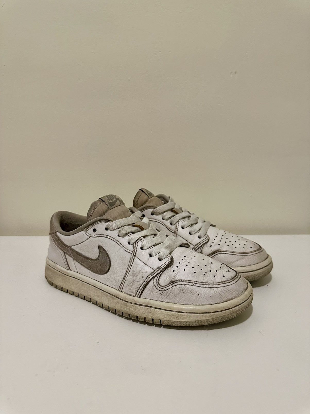 Jordan Brand “Neutral Grey” Air Jordan 1 Low Retro OG (Women’s) Size US 7 / IT 37 - 1 Thumbnail