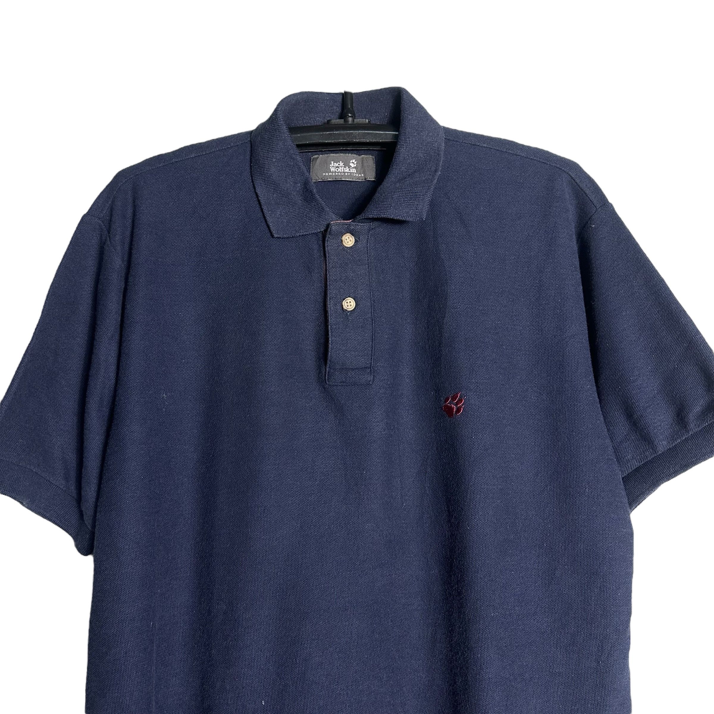 Jack Wolfskin 🔥RARE🔥Vintage Jack Wolfskin Polo Shirt Size US L / EU 52-54 / 3 - 2 Thumbnail
