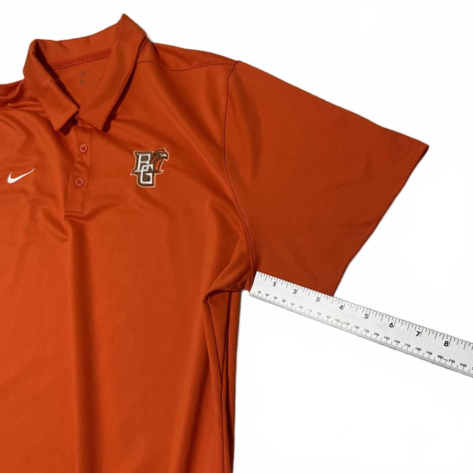 Nike Nike Men's L Bowling Green State Polo Shirt Orange Size US XXL / EU 58 / 5 - 10 Thumbnail